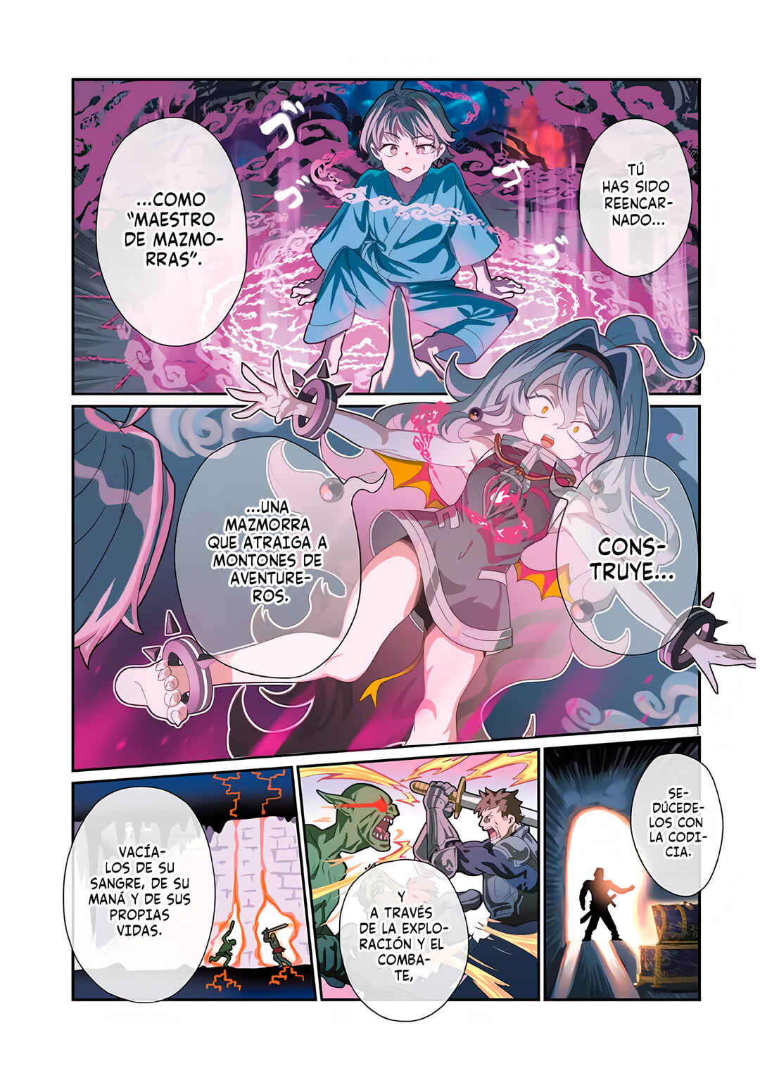 Isekai Tensei Dungeon Master: Onsen Dungeon o Tsukuru Chapter 1 - Page 2