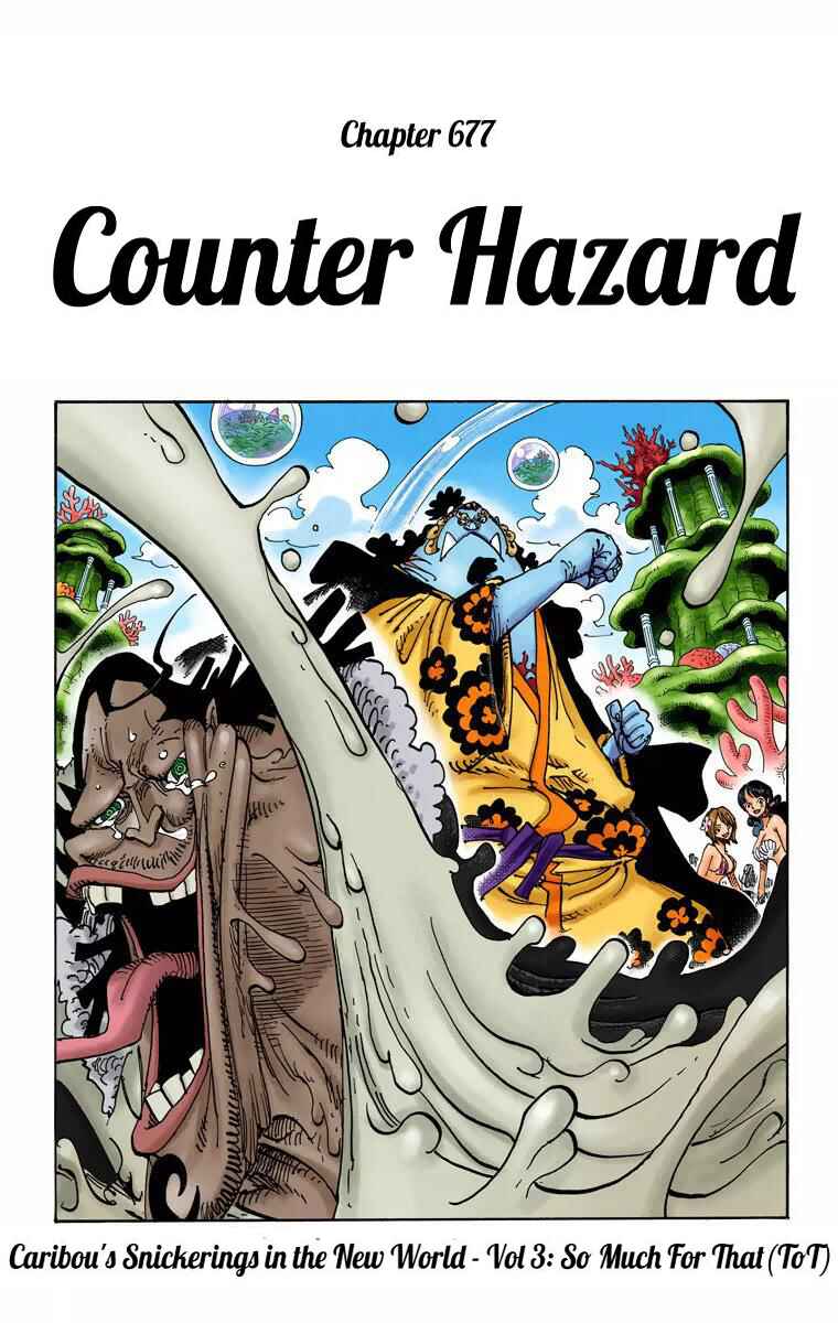 One Piece (Official Colored) Chapter 677 - Page 2