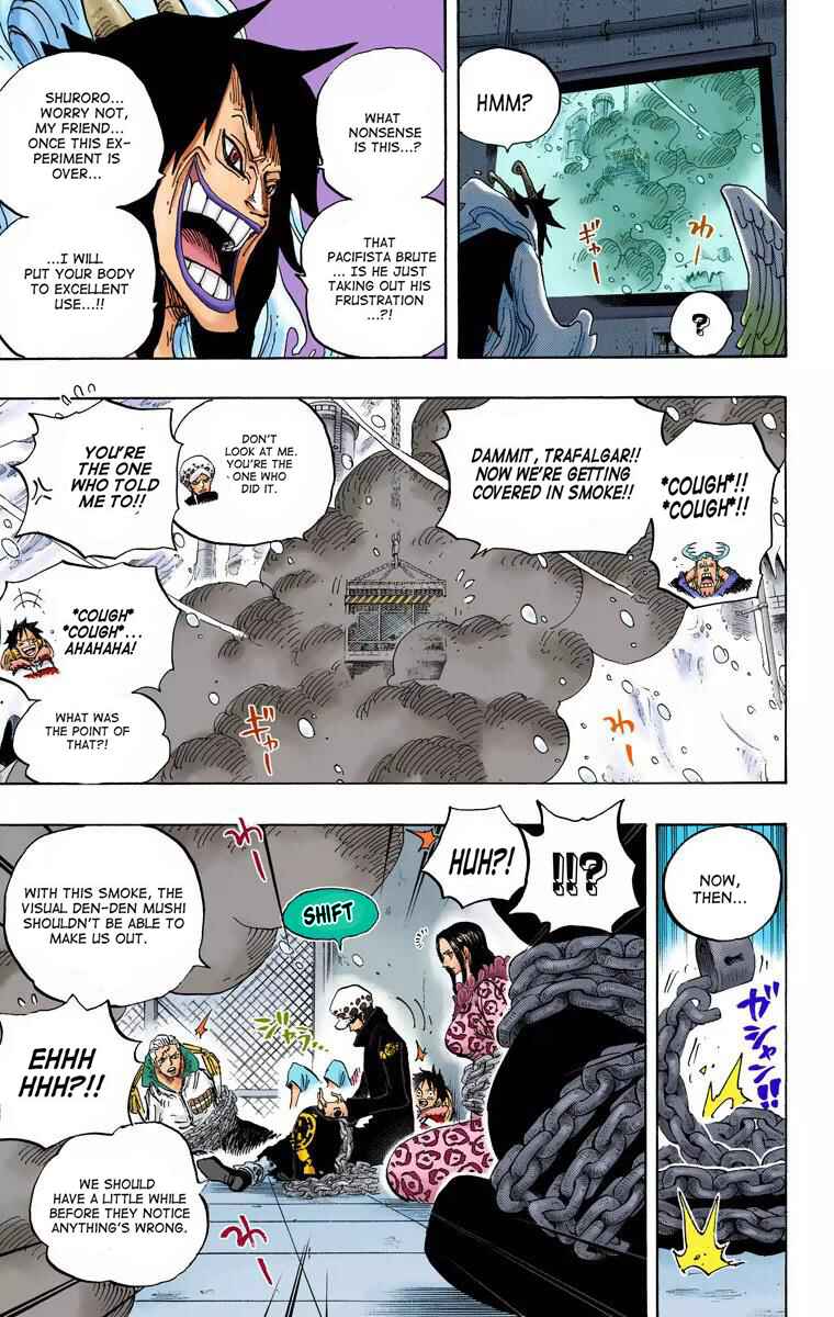One Piece (Official Colored) Chapter 677 - Page 9