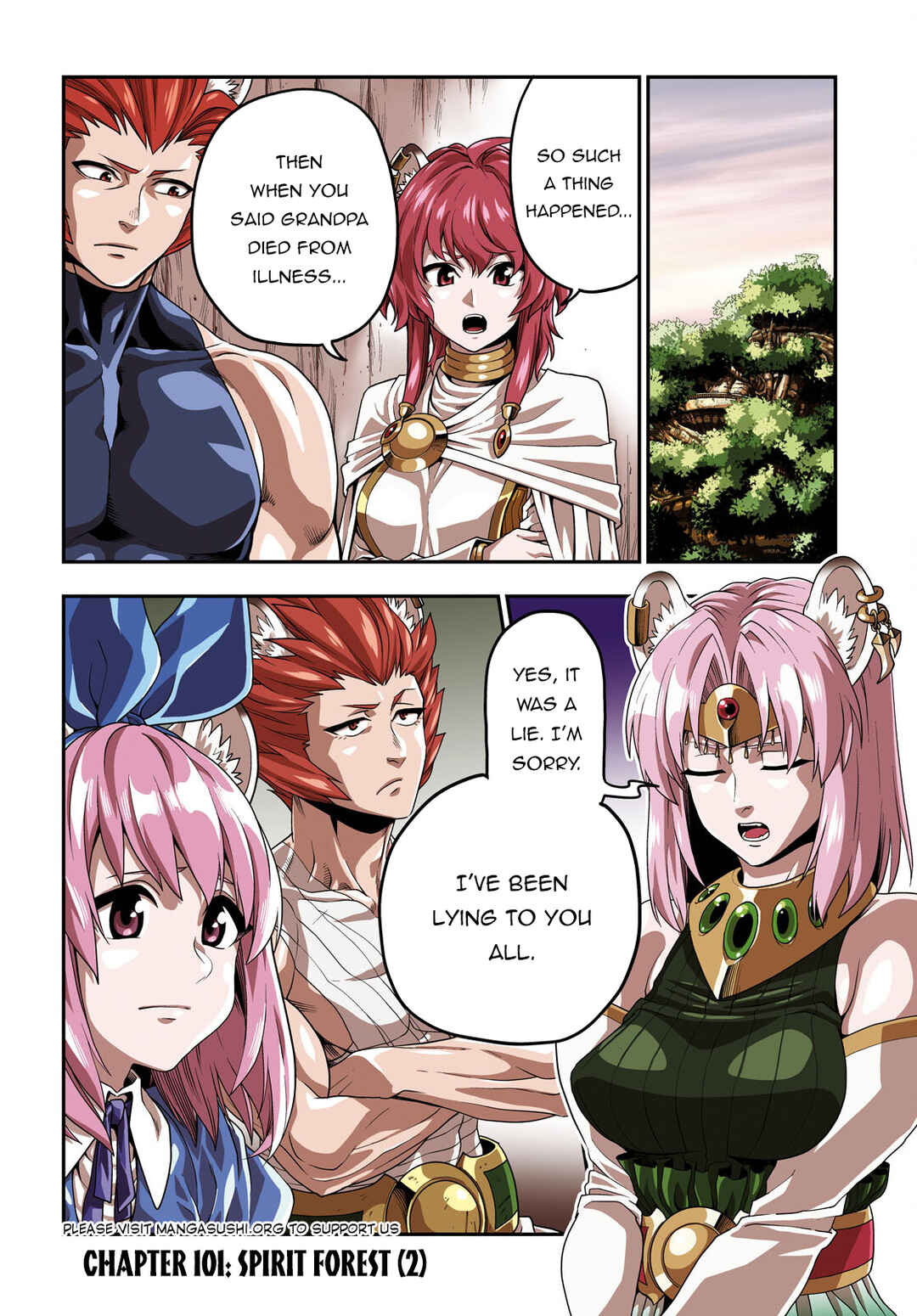 Konjiki no Word Master: Yuusha Yonin ni Makikomareta Unique Cheat Chapter 101 - Page 3