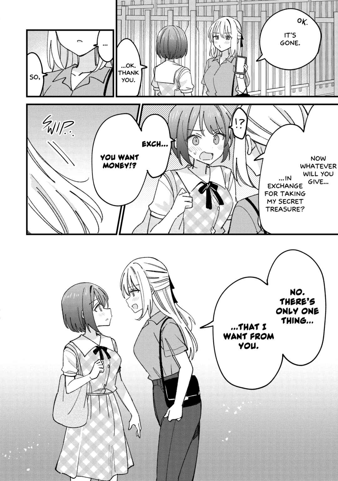 Kao dake yoi Classmate ga, Yatara to Guigui Kuru Yuri no Hanashi. Chapter 7.1 - Page 12