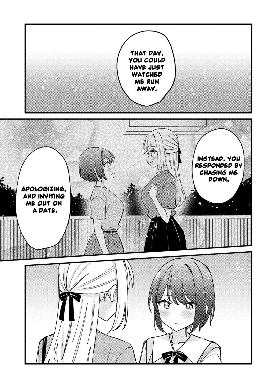 Kao dake yoi Classmate ga, Yatara to Guigui Kuru Yuri no Hanashi. Chapter 7.1 - Page 19