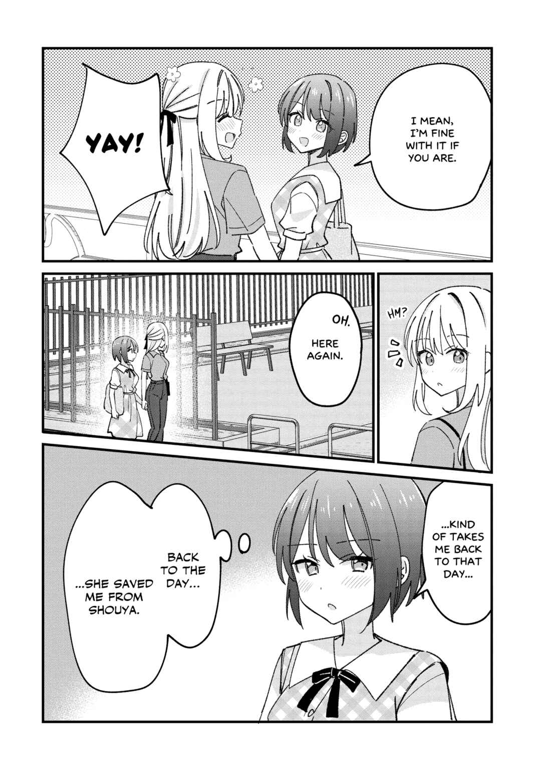 Kao dake yoi Classmate ga, Yatara to Guigui Kuru Yuri no Hanashi. Chapter 7.1 - Page 8