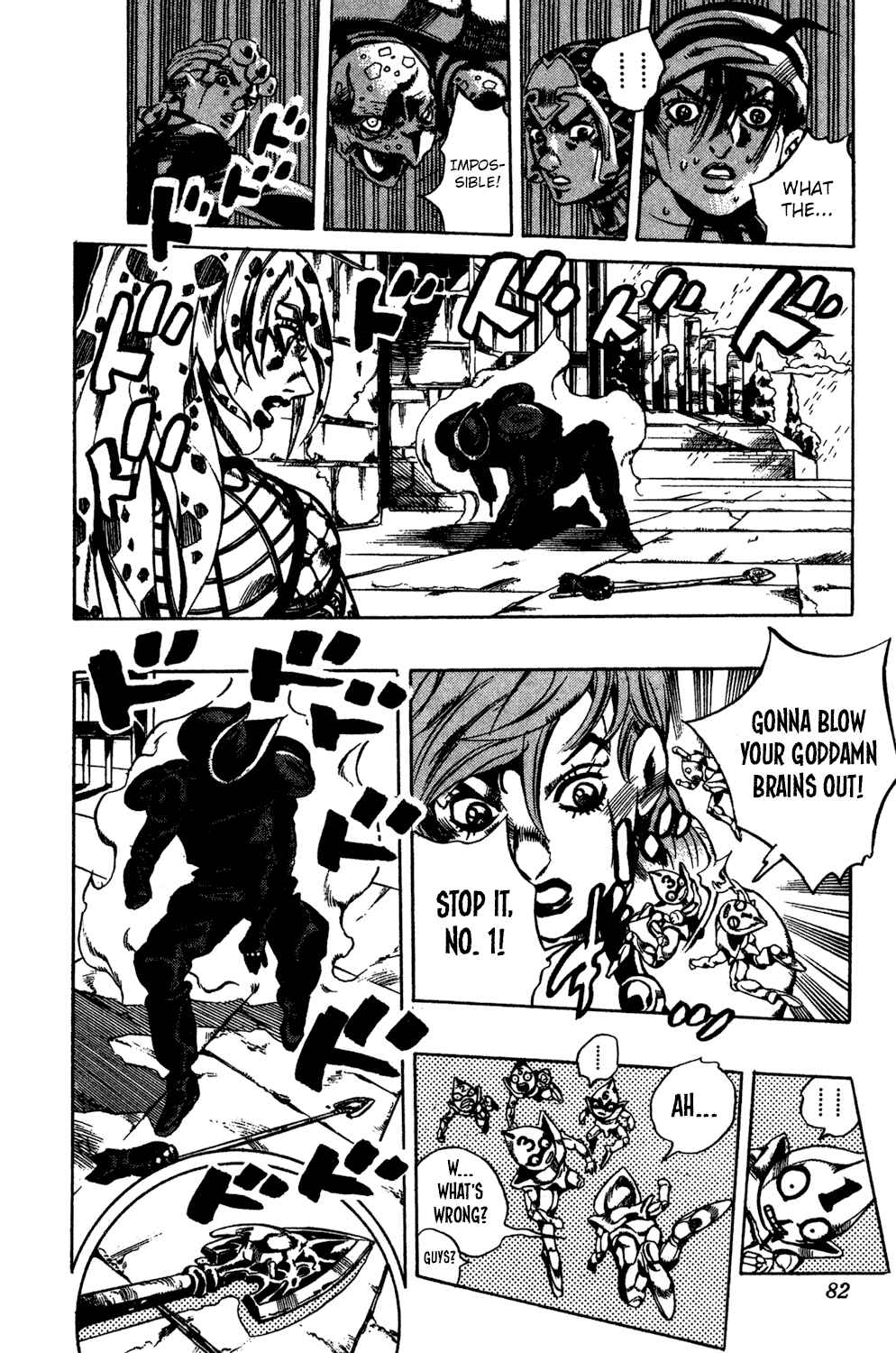 JoJo no Kimyou na Bouken: Part 5 - Ougon no Kaze Chapter 136 - Page 16