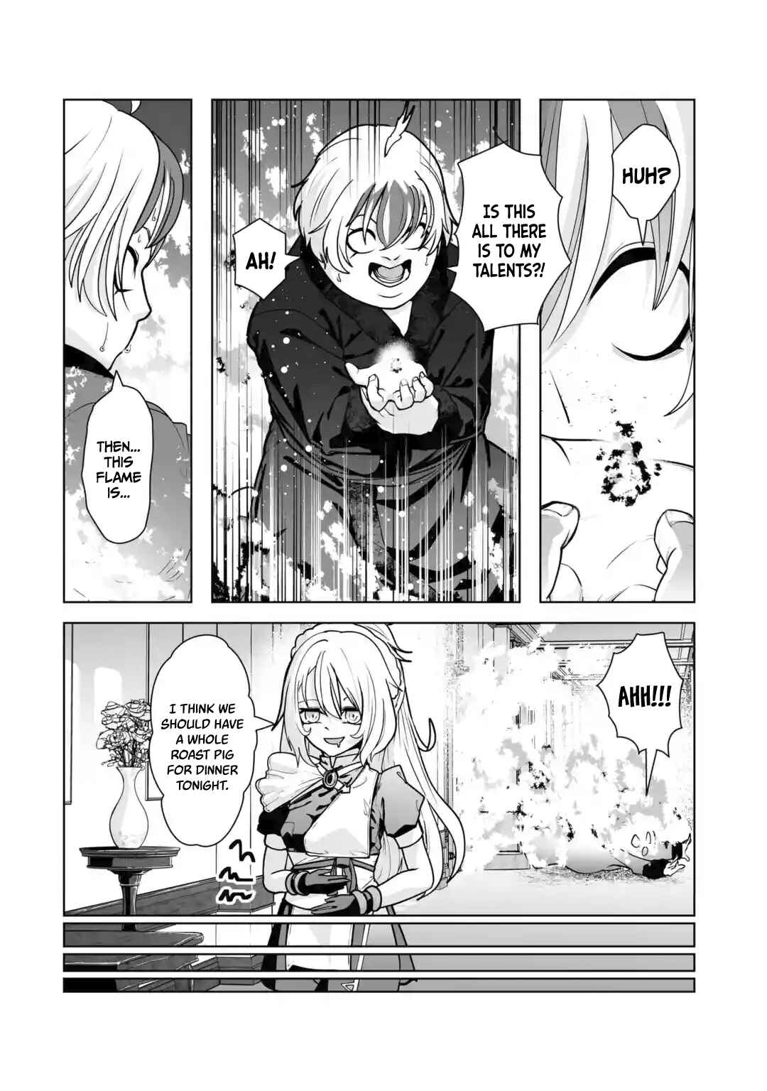 Akuyaku Kizoku ga Hirakinaotte Hametsu Flag wo "Jitsuryoku" de Tatakiotteitara, Itsunomanika Heroine-tachi kara Eiyuushi Sareru you ni Natta Ken Chapter 1.1 - Page 14
