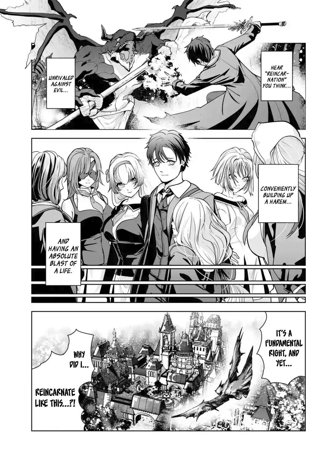 Akuyaku Kizoku ga Hirakinaotte Hametsu Flag wo "Jitsuryoku" de Tatakiotteitara, Itsunomanika Heroine-tachi kara Eiyuushi Sareru you ni Natta Ken Chapter 1.1 - Page 2