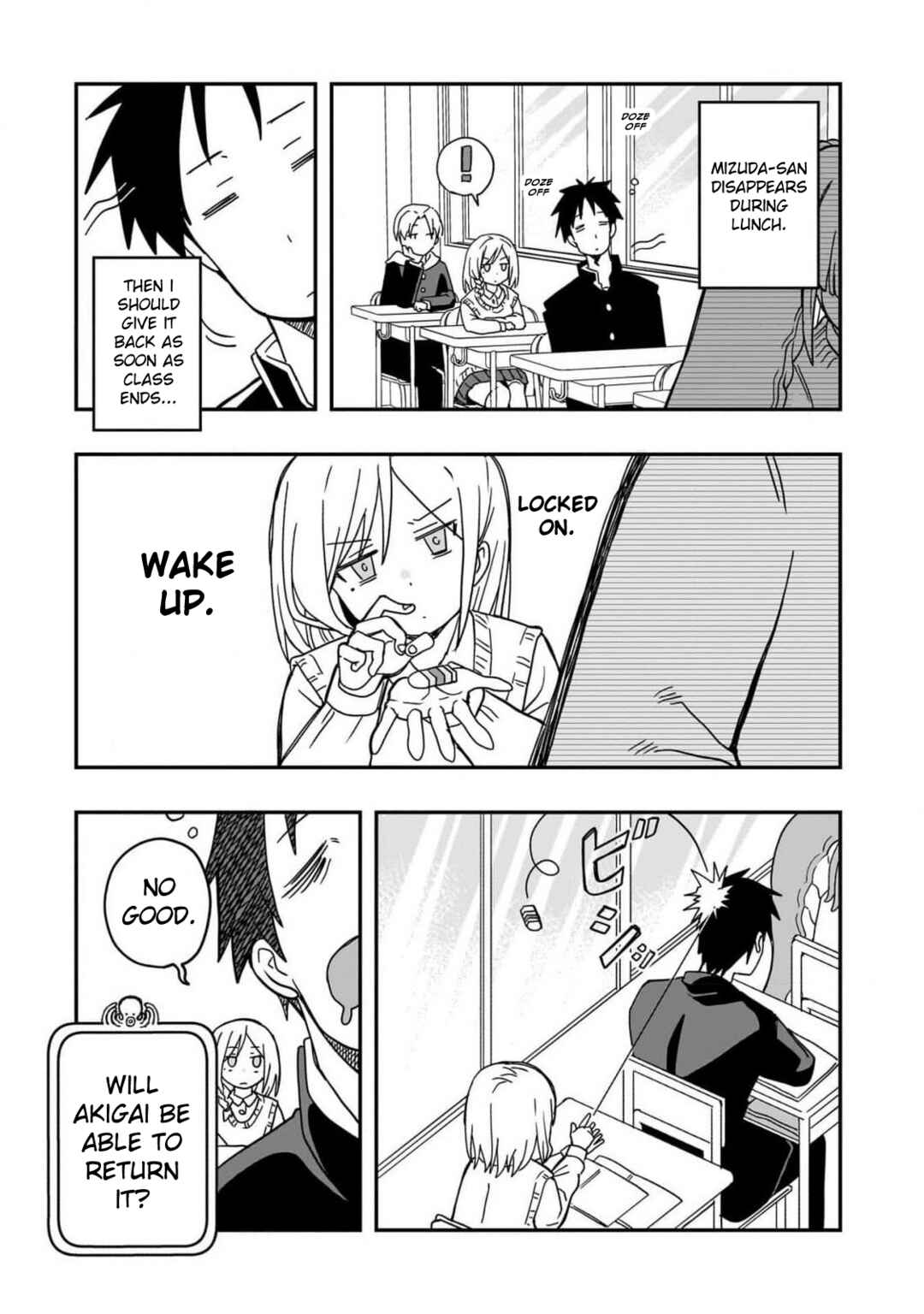 Mizudako-chan kara wa Nigerarenai! Chapter 4 - Page 19