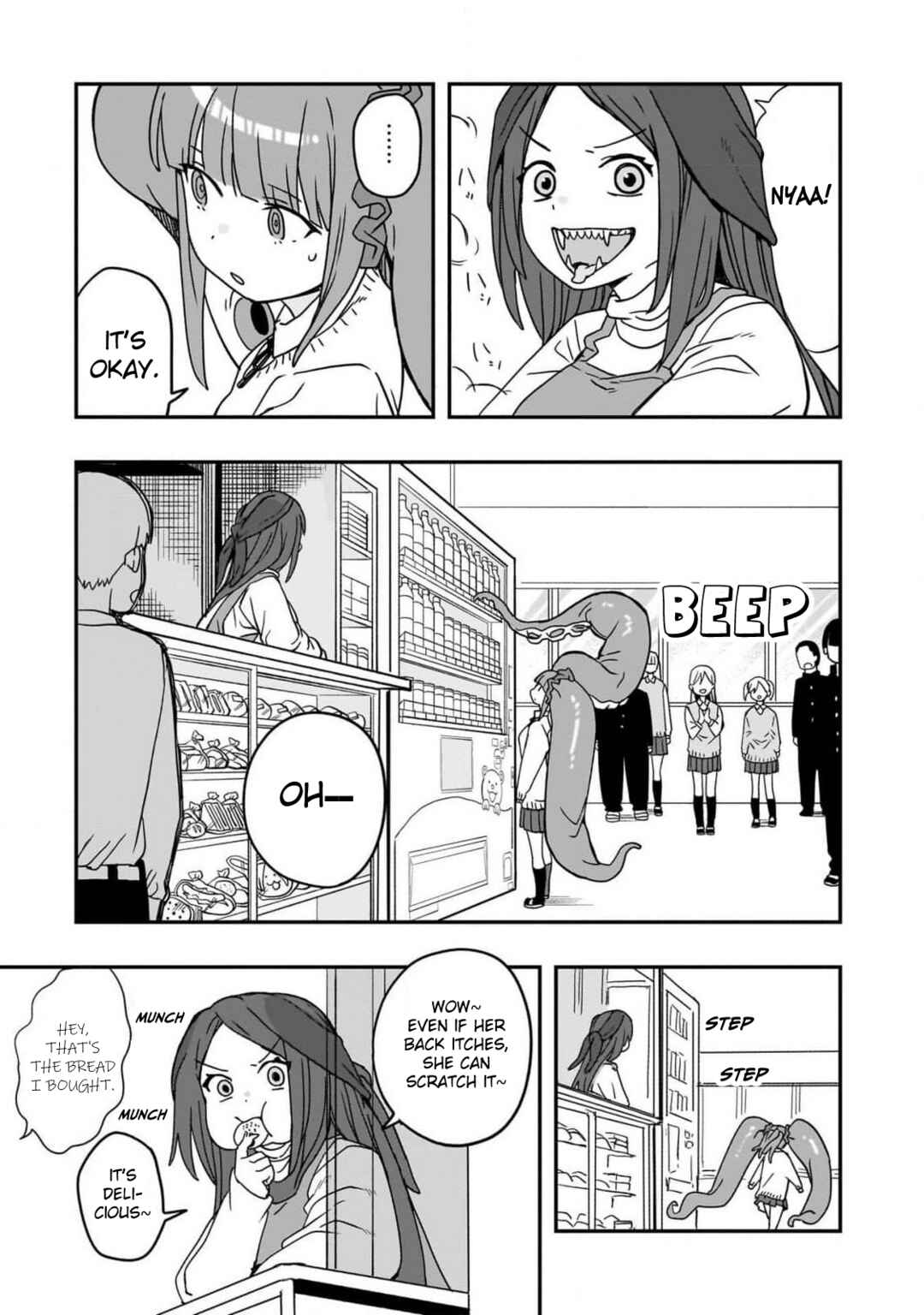 Mizudako-chan kara wa Nigerarenai! Chapter 4 - Page 3
