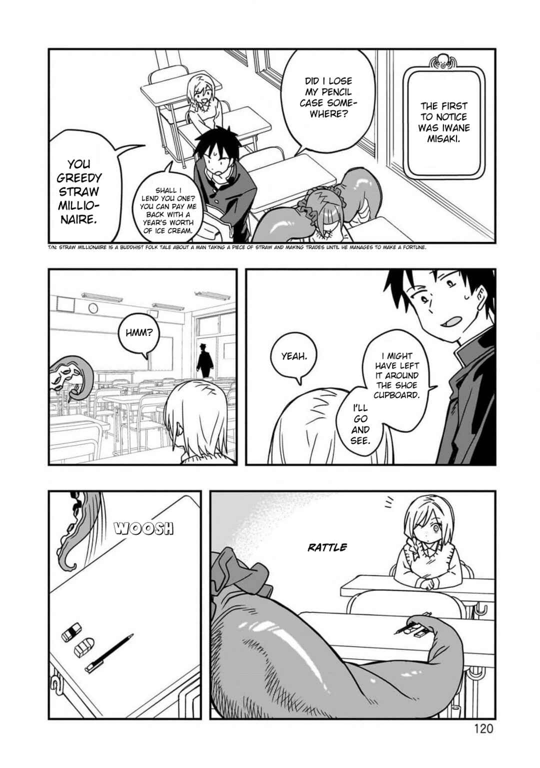 Mizudako-chan kara wa Nigerarenai! Chapter 4 - Page 6