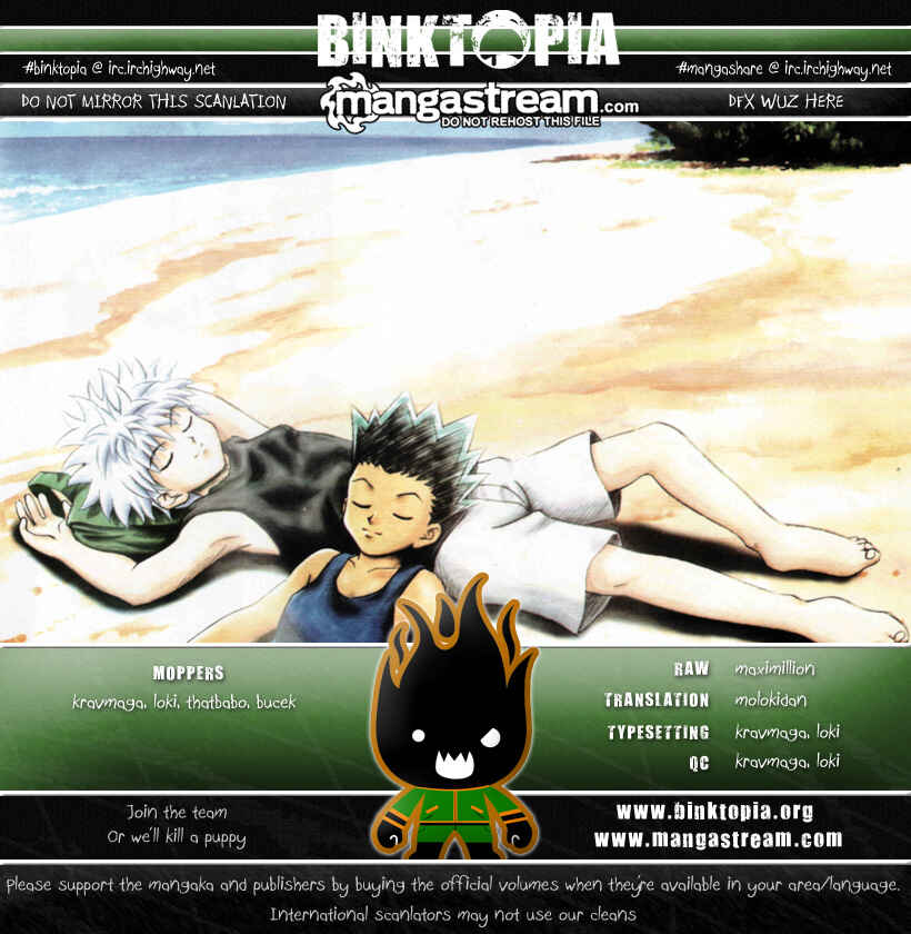 Hunter x Hunter Chapter 299 - Page 1