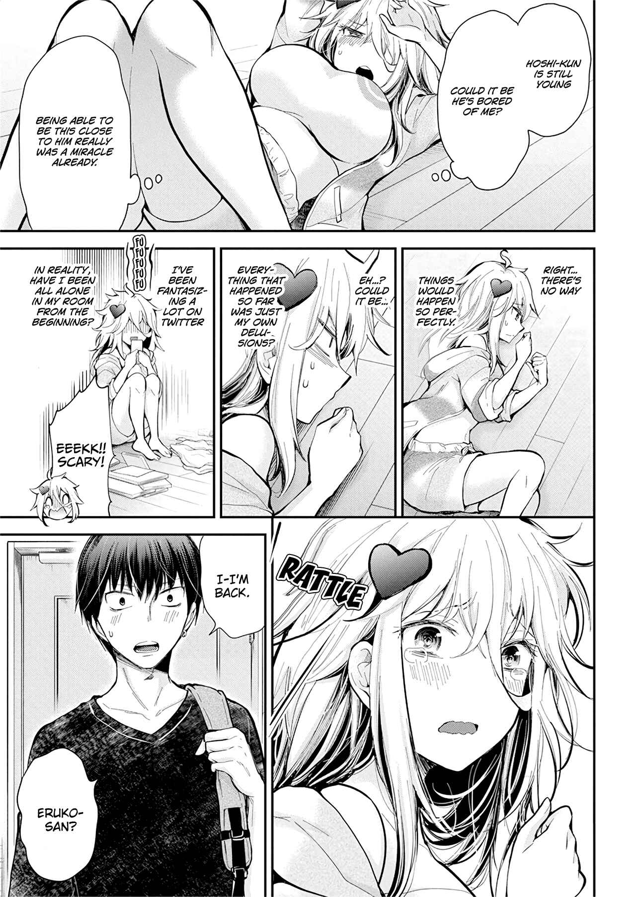 Shingeki no Eroko-san: Hen na Oneesan wa Danshi Kousei to Nakayoku Naritai Chapter 19 - Page 12