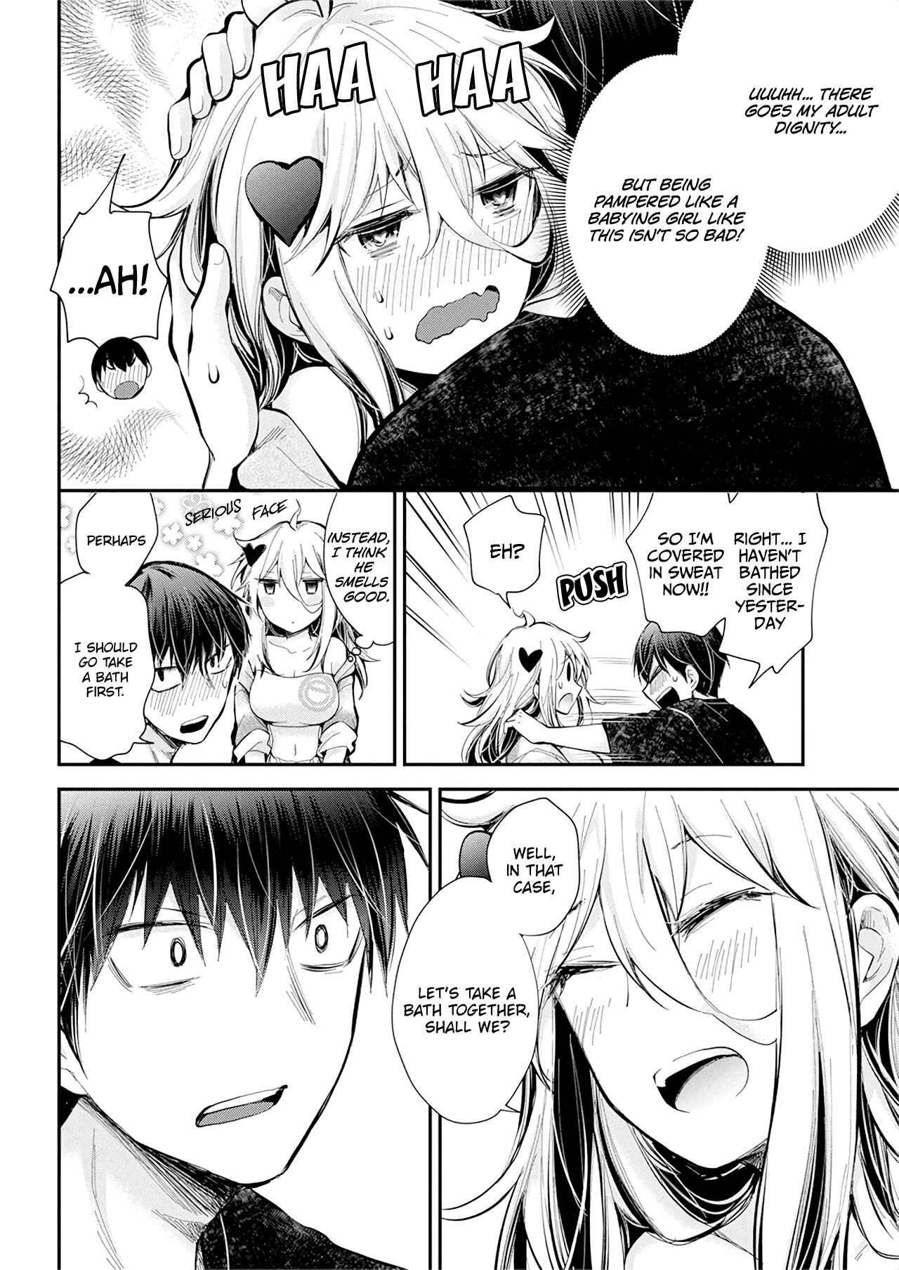 Shingeki no Eroko-san: Hen na Oneesan wa Danshi Kousei to Nakayoku Naritai Chapter 19 - Page 15