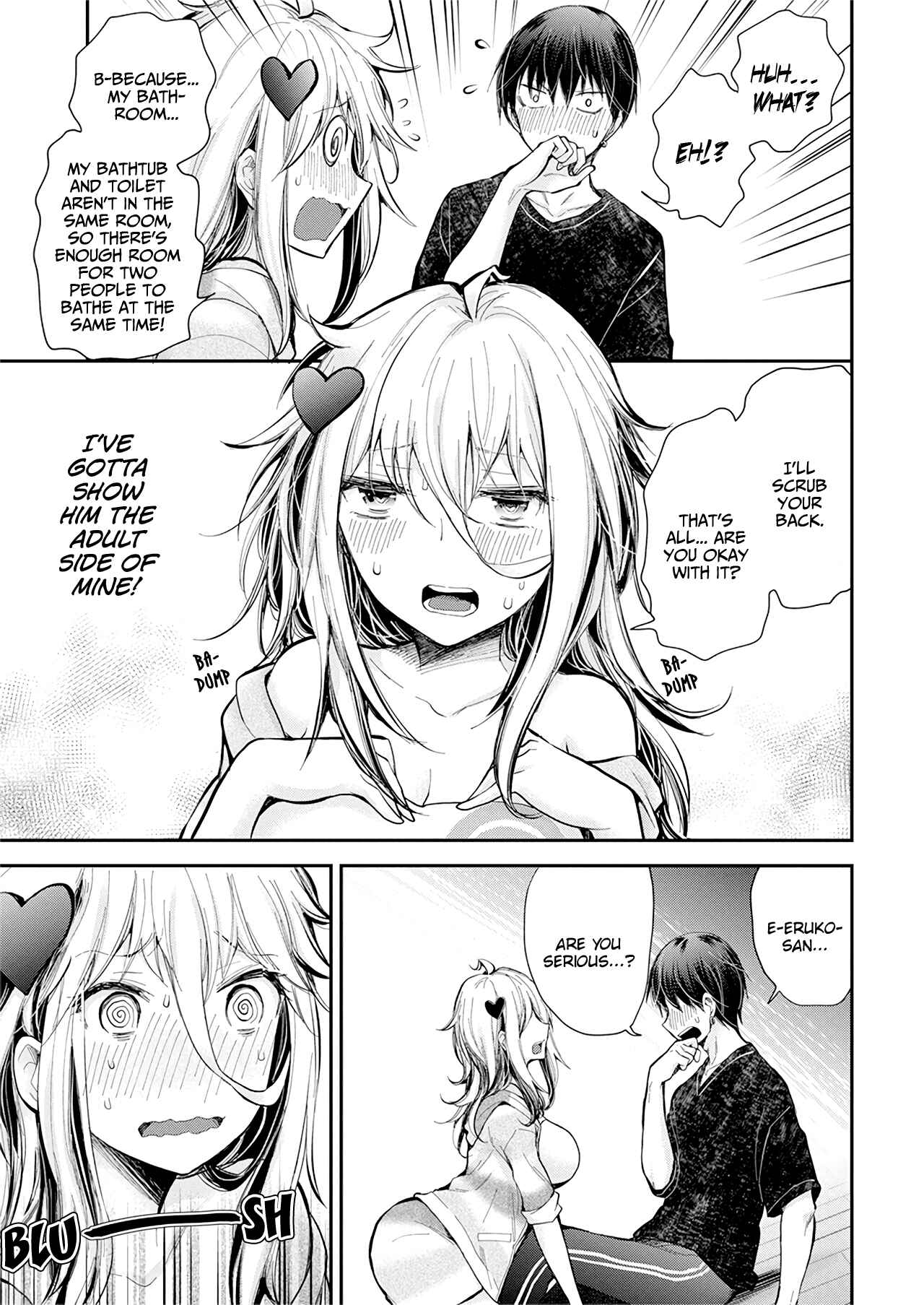Shingeki no Eroko-san: Hen na Oneesan wa Danshi Kousei to Nakayoku Naritai Chapter 19 - Page 16