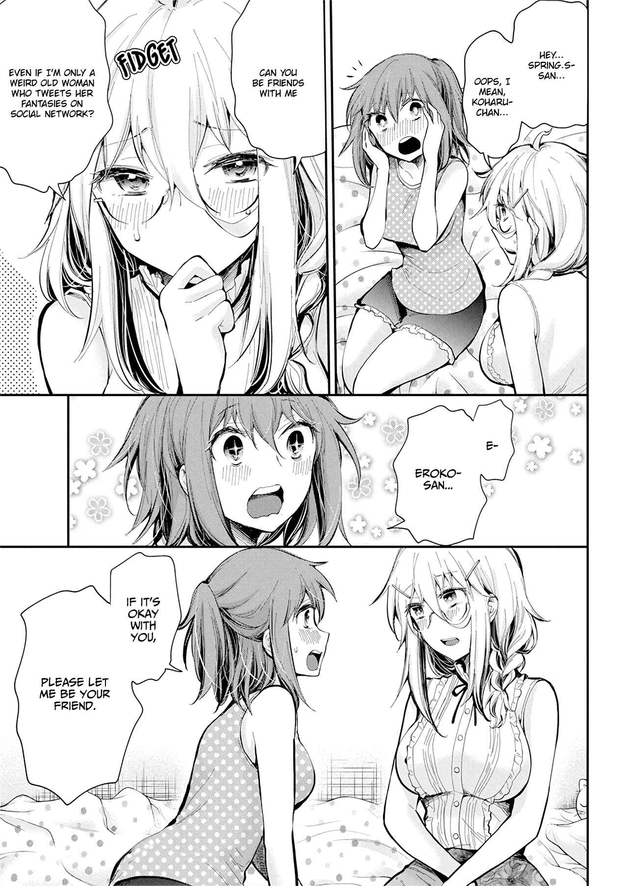 Shingeki no Eroko-san: Hen na Oneesan wa Danshi Kousei to Nakayoku Naritai Chapter 19 - Page 4