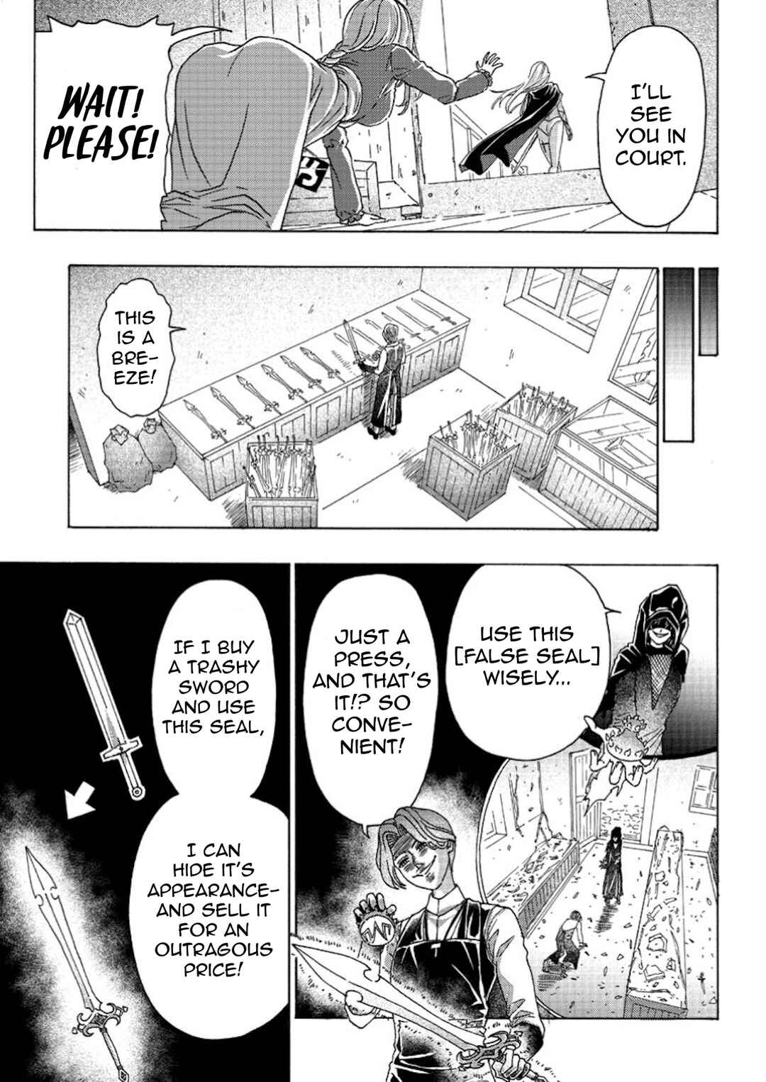 Tsuihou Sareta Kajishi wa Cheat Skill de Densetsu wo Tsukuri Makuru - Kon'yakusha ni Mise wo Oida Sareta kedo, Kimama ni Mono Tsukutteirareru Ima no Hou ga Shiawase desu Chapter 7 - Page 7