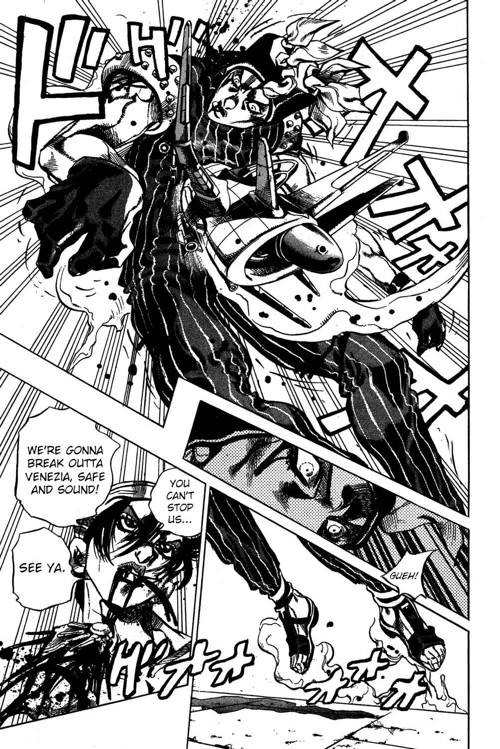 JoJo no Kimyou na Bouken: Part 5 - Ougon no Kaze Chapter 92 - Page 10