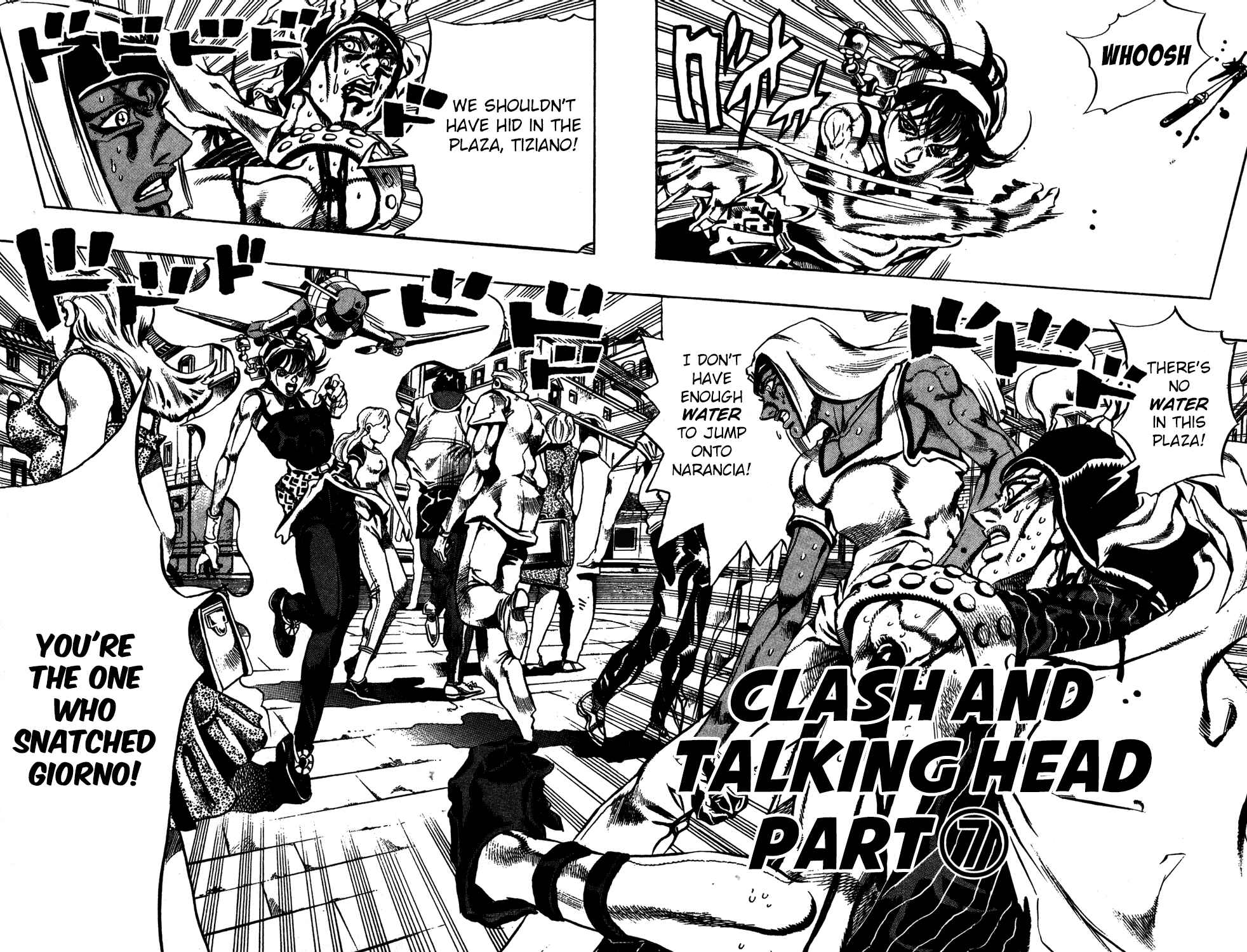 JoJo no Kimyou na Bouken: Part 5 - Ougon no Kaze Chapter 92 - Page 3