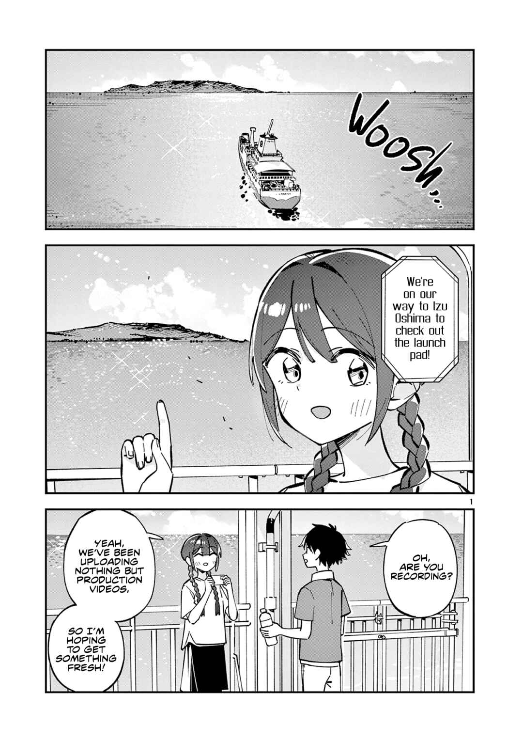 Houkago, Bokura wa Uchuu ni Madou Chapter 38 - Page 1