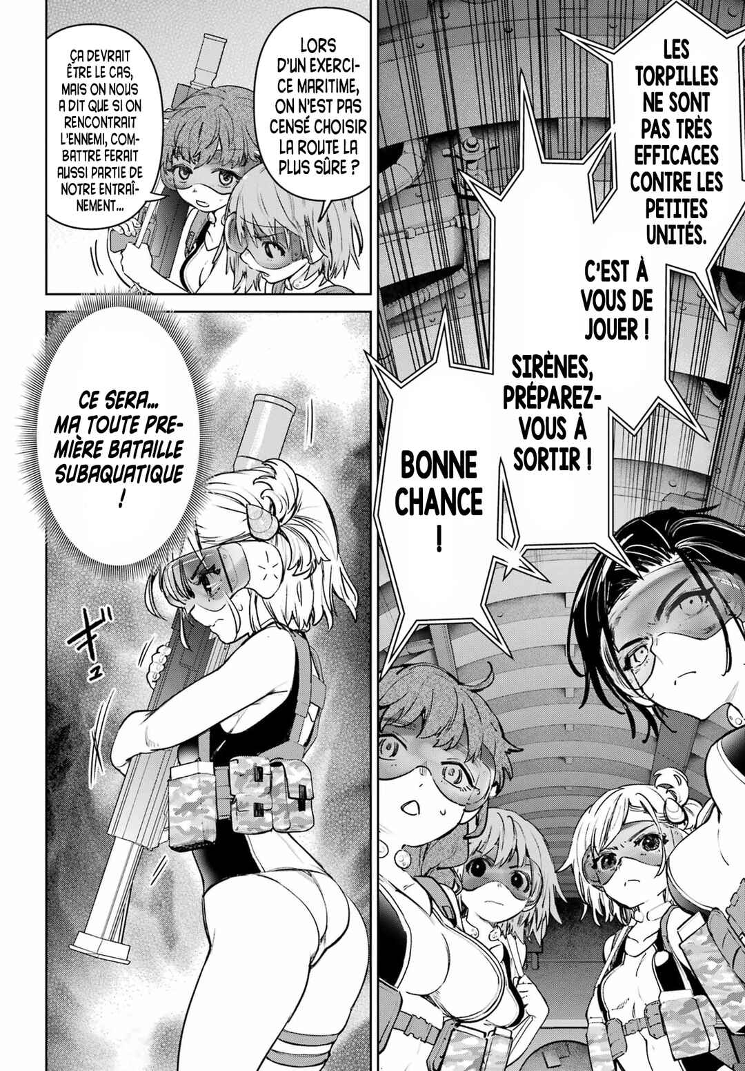Gakuen Sensuikan-tai Mermaid Girls Chapter 4 - Page 9