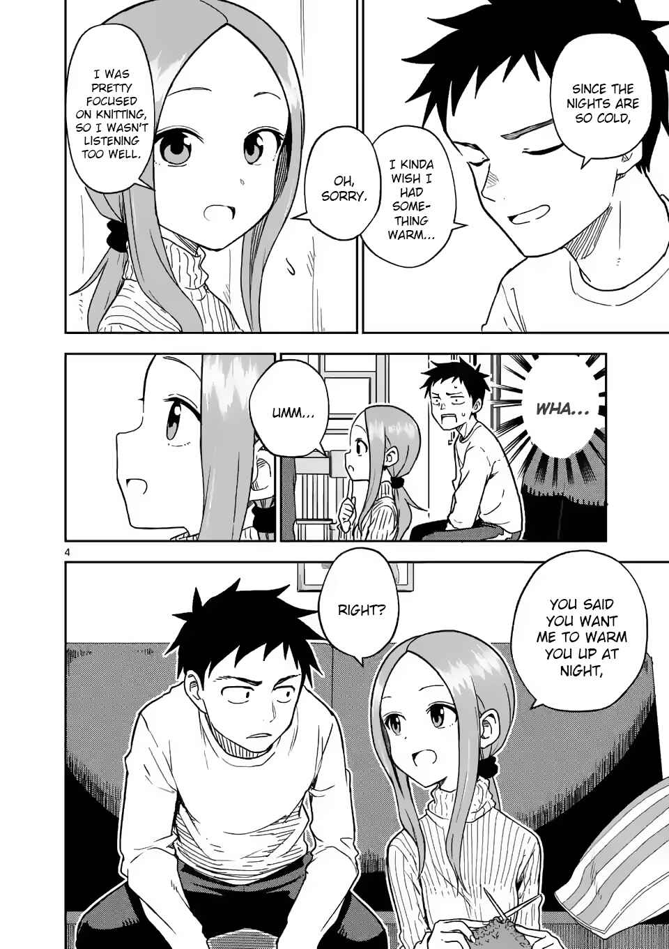 Karakai Jouzu no (Moto) Takagi-san Chapter 164 - Page 4