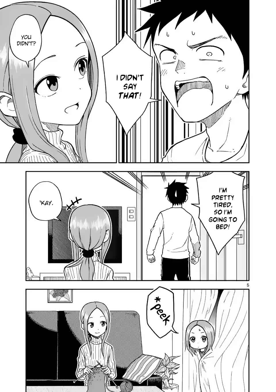 Karakai Jouzu no (Moto) Takagi-san Chapter 164 - Page 5
