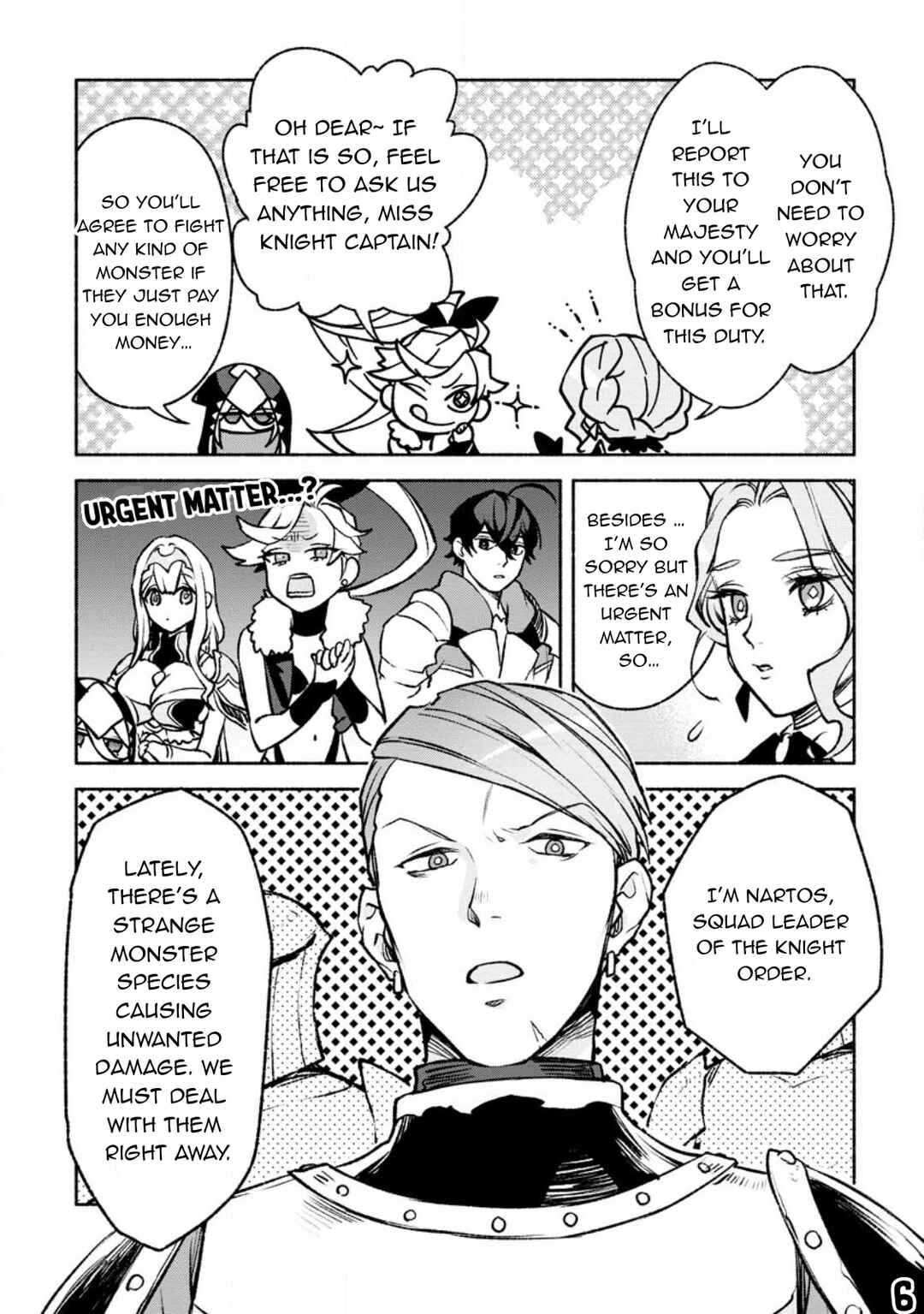 Sono Monban, Saikyou ni Tsuki: Tsuihou Sareta Bougyoryoku 9999 no Senshi, Outo no Monban to shite Musou Suru Chapter 22 - Page 7