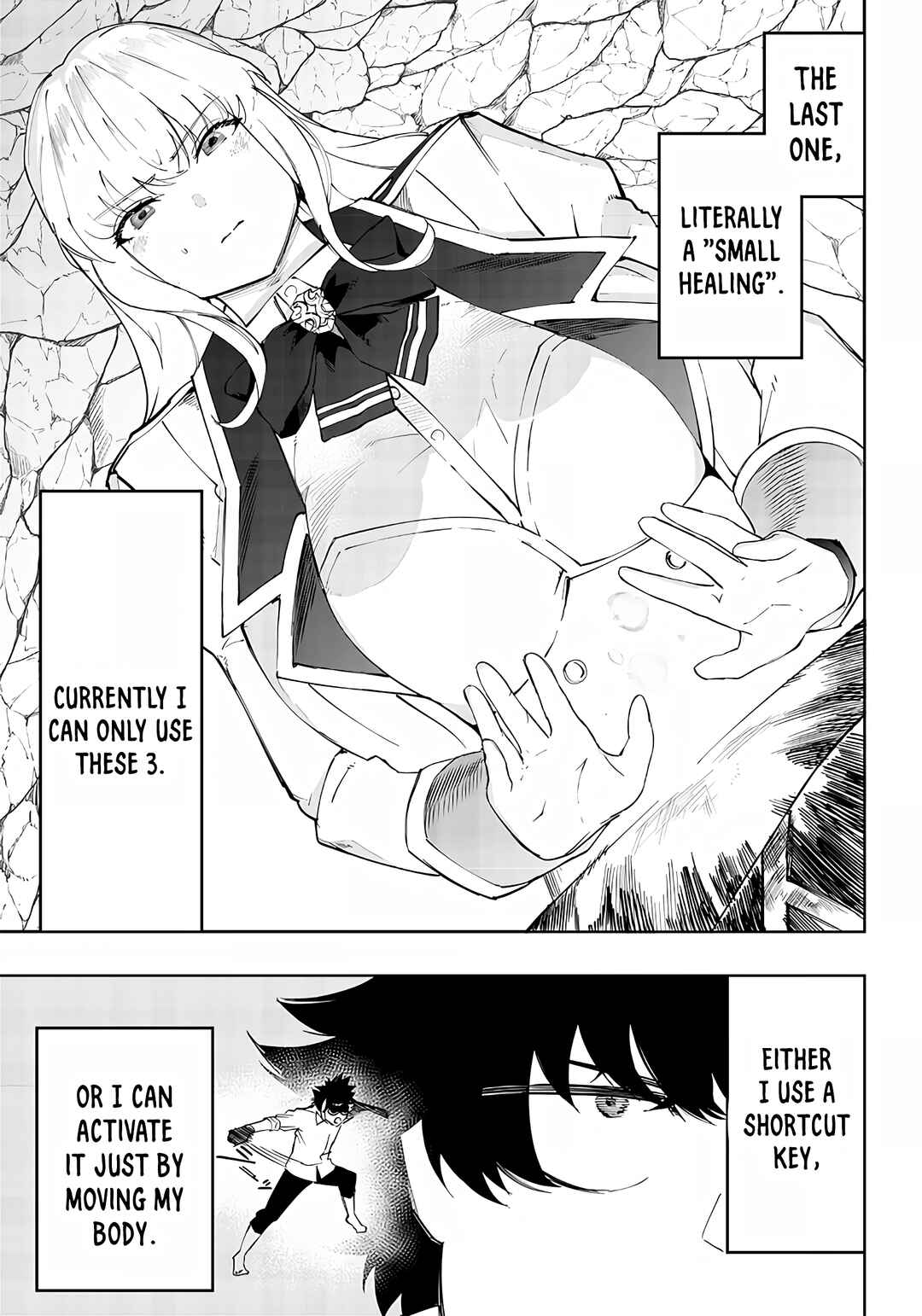 Wazawai no Avalon: Game Saijaku no Akuyaku Debu ni Ten'i Shita kedo, Ore dake "Yasereba Tsuyokute New Game" na Sekai datta no de, Saisoku Level Up & Hametsu Flag Kaihi de Kage no Eiyuu o Mezashimasu Chapter 4 - Page 29