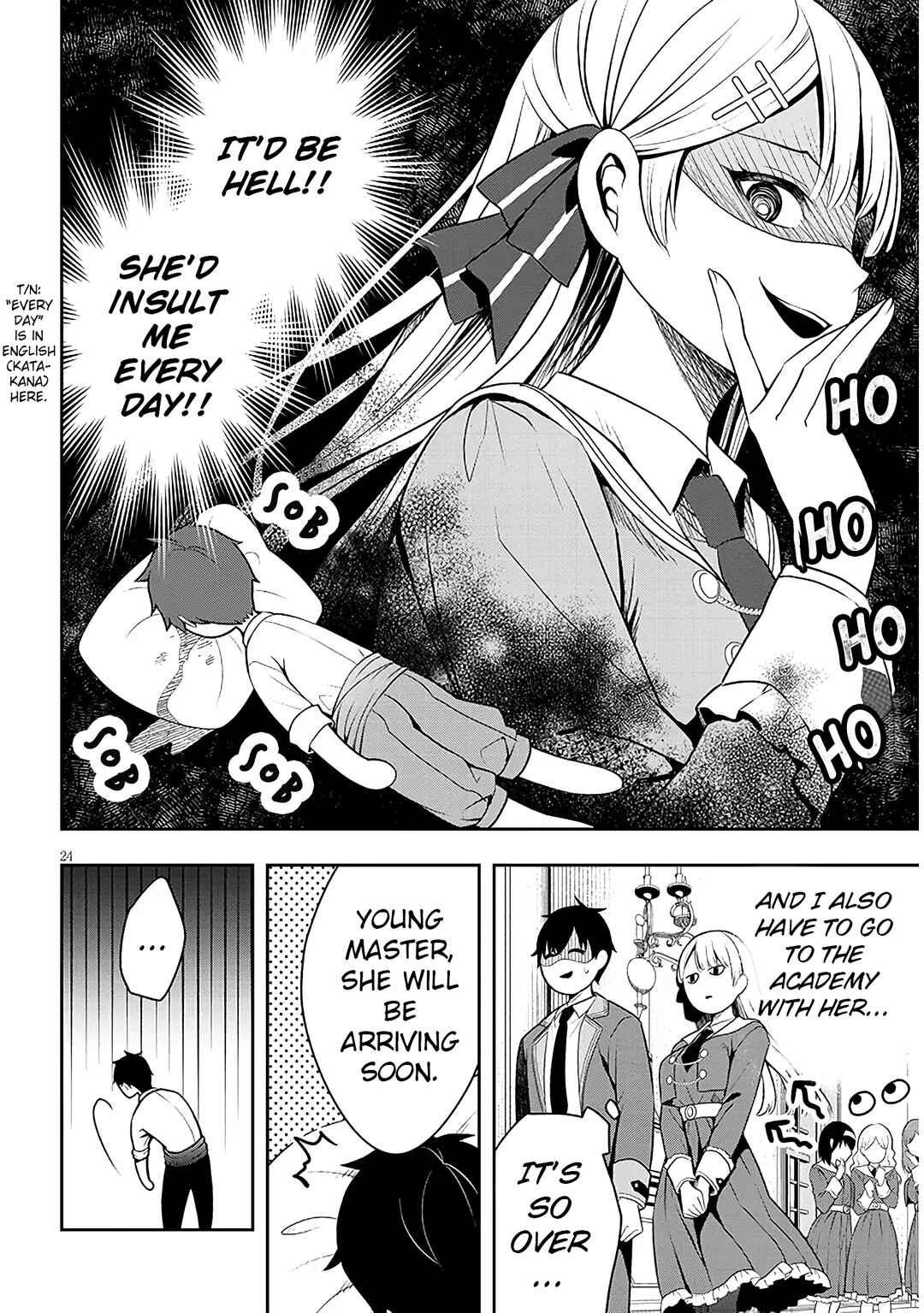Henkyou Mobu Kizoku no Uchi ni Totsuidekita Akuyaku Reijou ga, Mechakucha Dekiru Ii Yome nandaga? Chapter 1 - Page 24