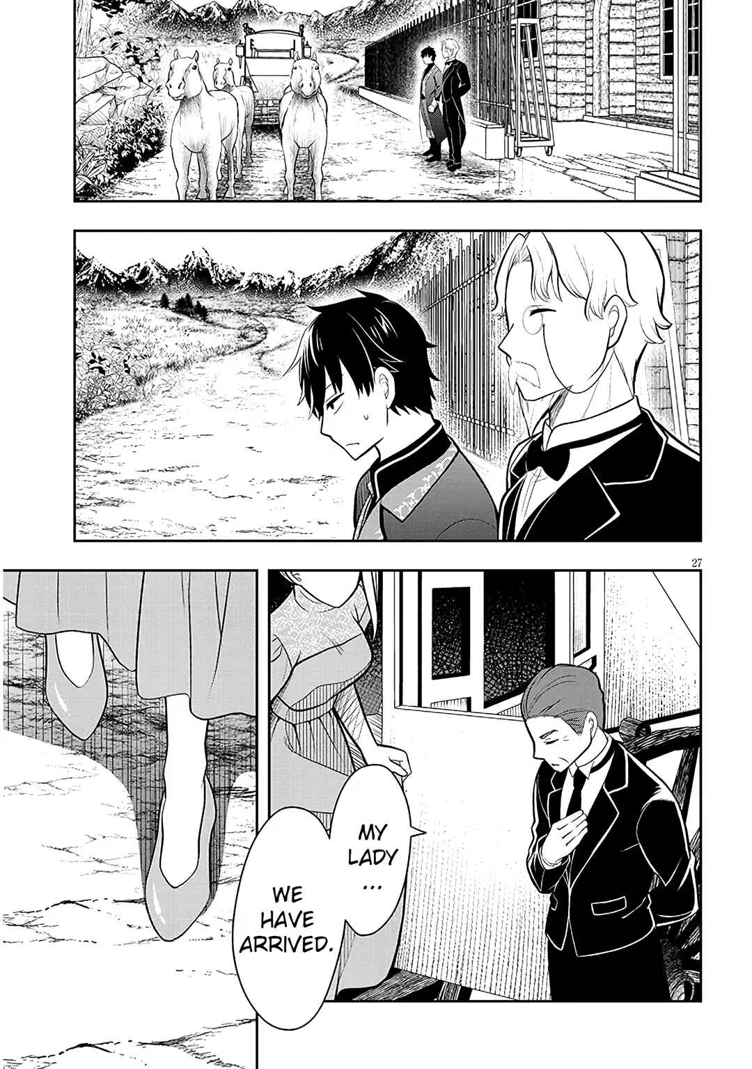 Henkyou Mobu Kizoku no Uchi ni Totsuidekita Akuyaku Reijou ga, Mechakucha Dekiru Ii Yome nandaga? Chapter 1 - Page 27