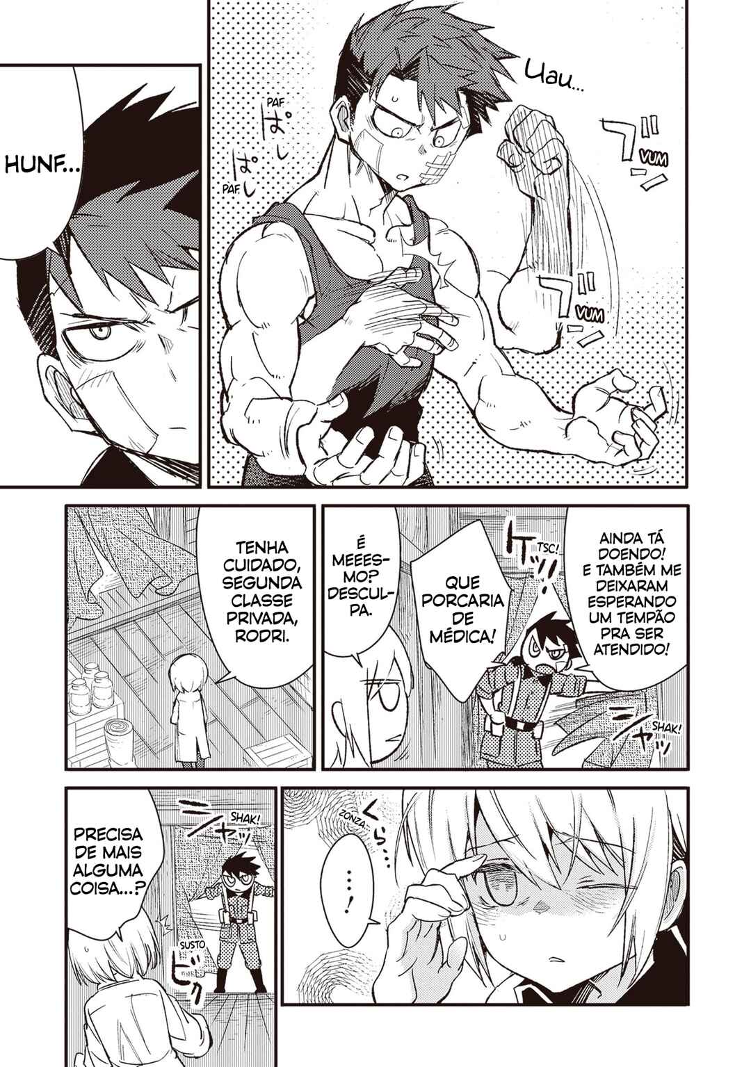 TS Eiseihei-san no Senjou Nikki Chapter 11 - Page 34