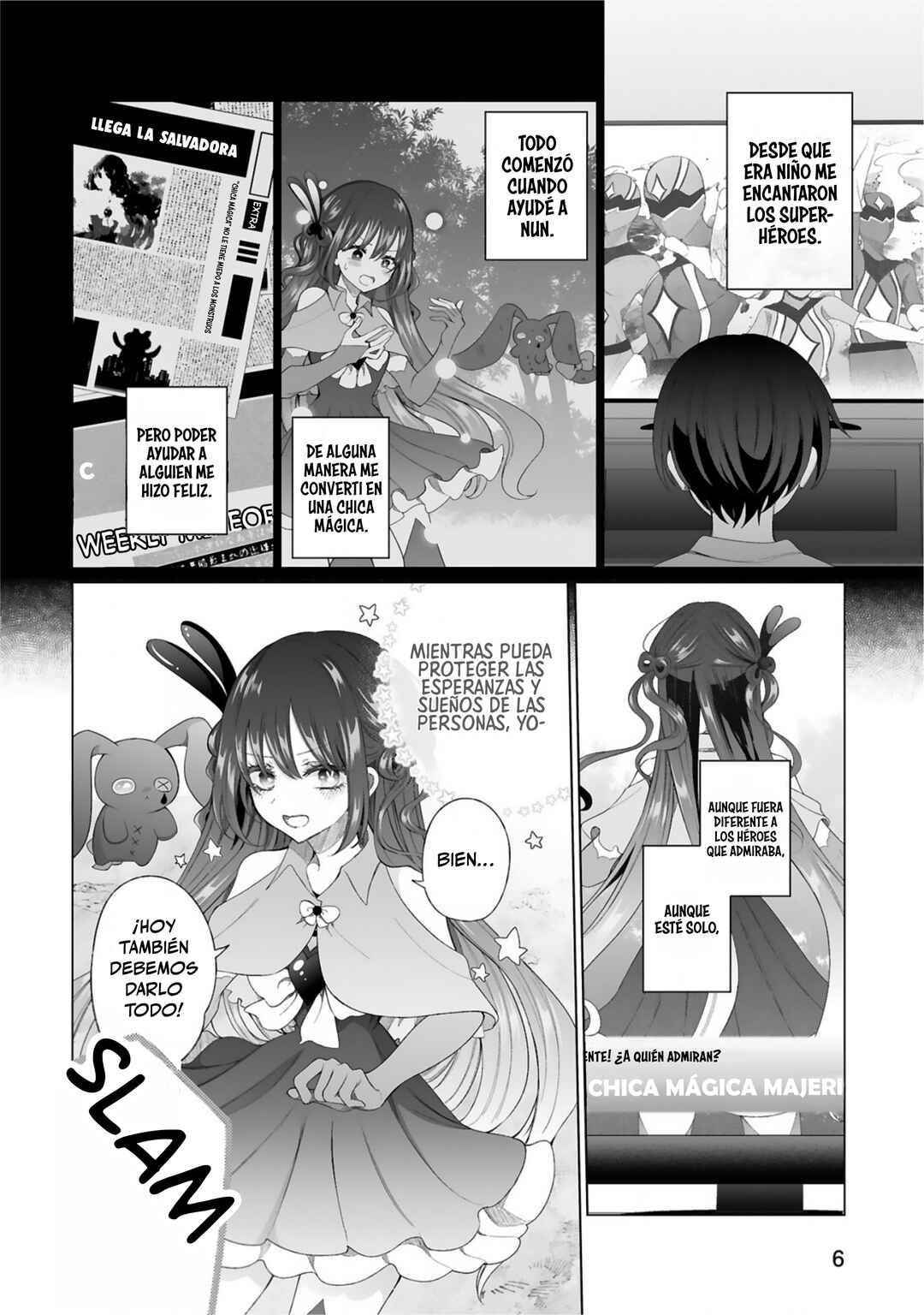 Mahou Shoujo ni Yasashii Gal Chapter 1 - Page 8