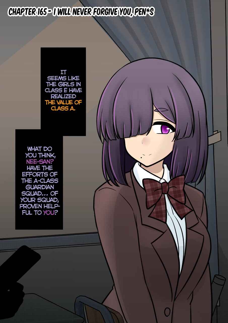 Danjo-hi 1:39 no Heikou Sekai wa Omoi no Hoka Futsuu (Fan Colored) Chapter 165 - Page 1