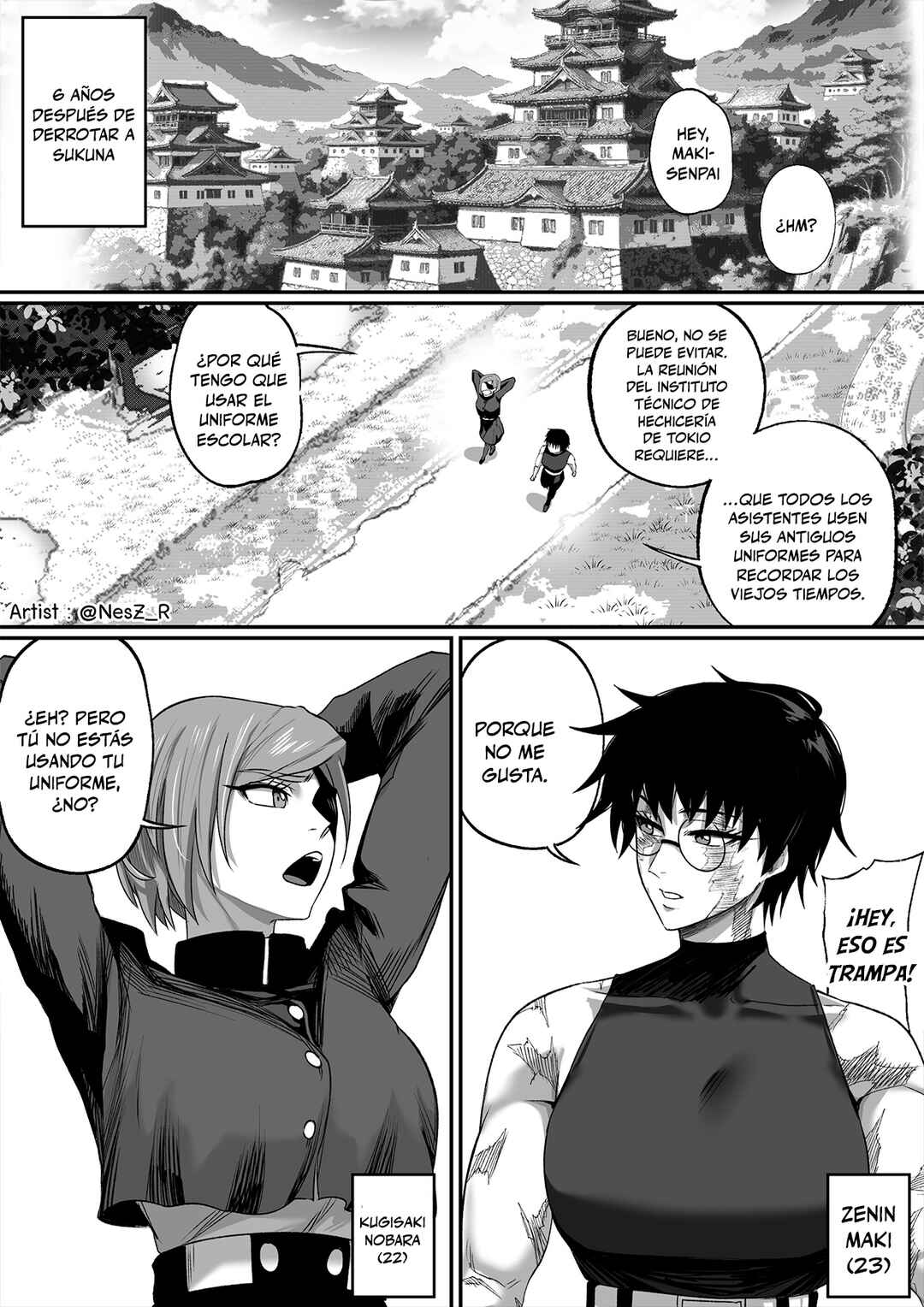 Jujutsu Kaisen - The Possession (Doujinshi) Chapter 4 - Page 1