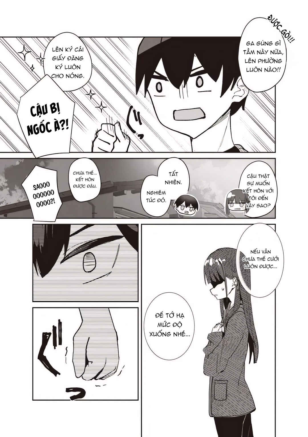 Tobioriru Chokuzen no Doukyuusei ni "Sekkusu Shiyou!" to Teianshite Mita. Chapter 4.2 - Page 8