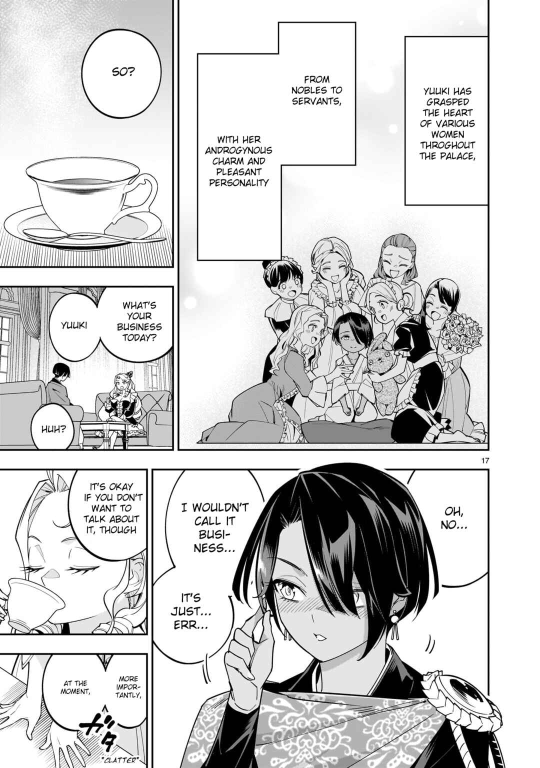 Shinimodori Oujo wa Ikinobiru tame ni Yuri Harem o Tsukuru koto ni shita Chapter 2 - Page 17