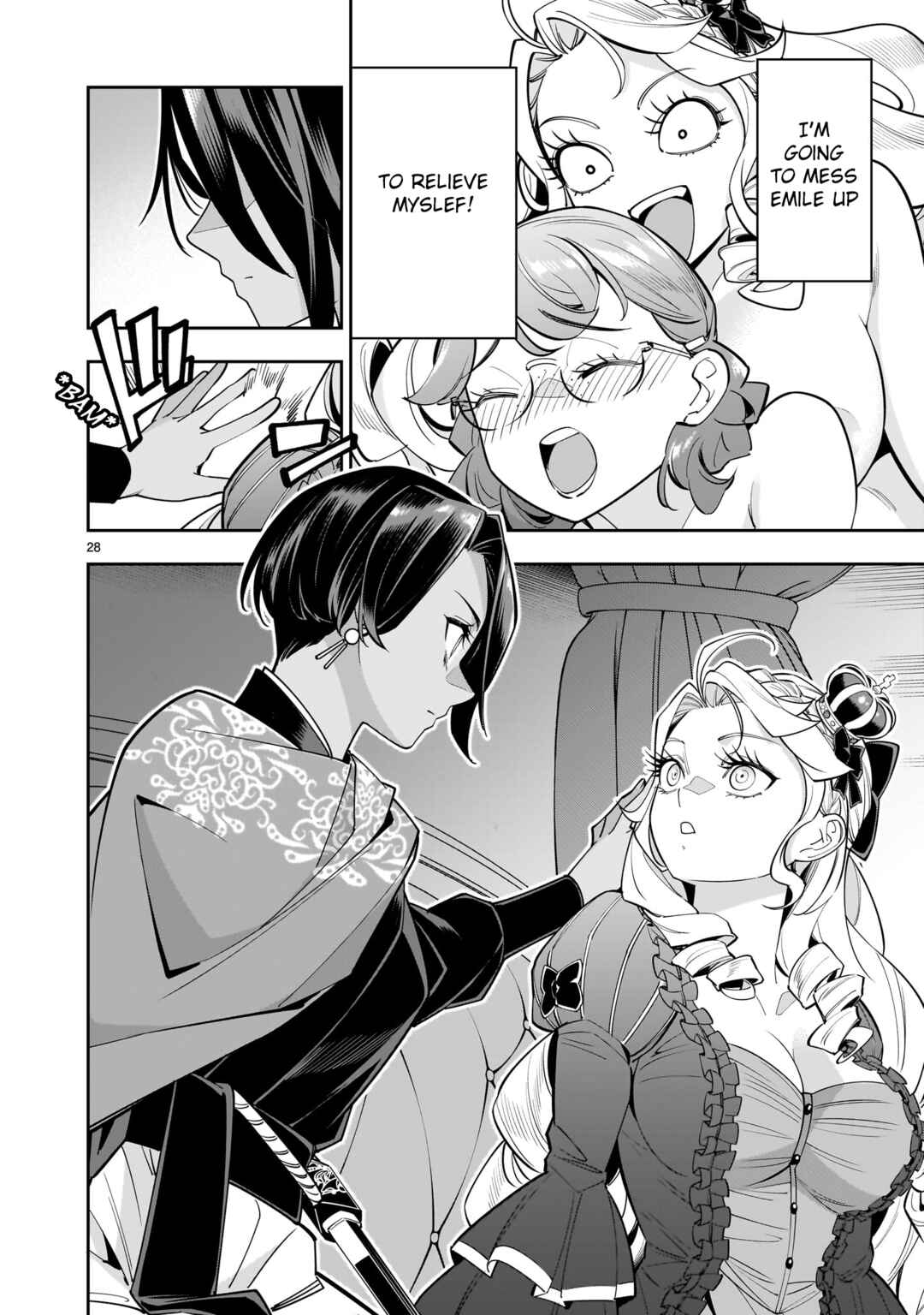 Shinimodori Oujo wa Ikinobiru tame ni Yuri Harem o Tsukuru koto ni shita Chapter 2 - Page 28