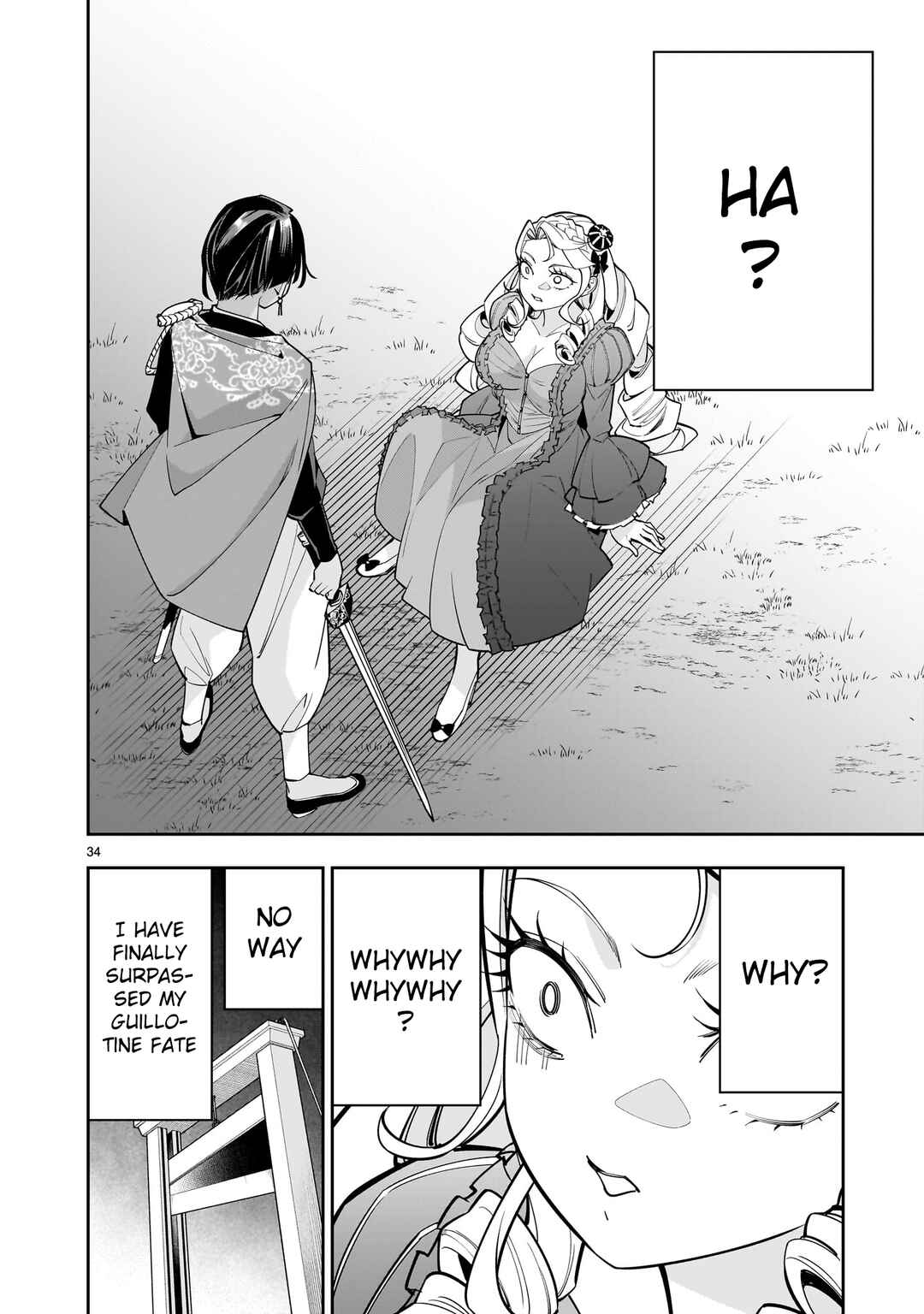 Shinimodori Oujo wa Ikinobiru tame ni Yuri Harem o Tsukuru koto ni shita Chapter 2 - Page 34