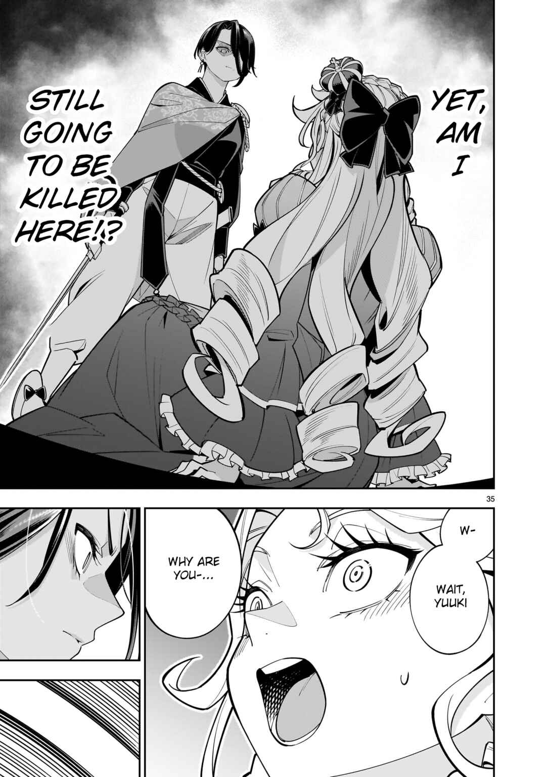 Shinimodori Oujo wa Ikinobiru tame ni Yuri Harem o Tsukuru koto ni shita Chapter 2 - Page 35