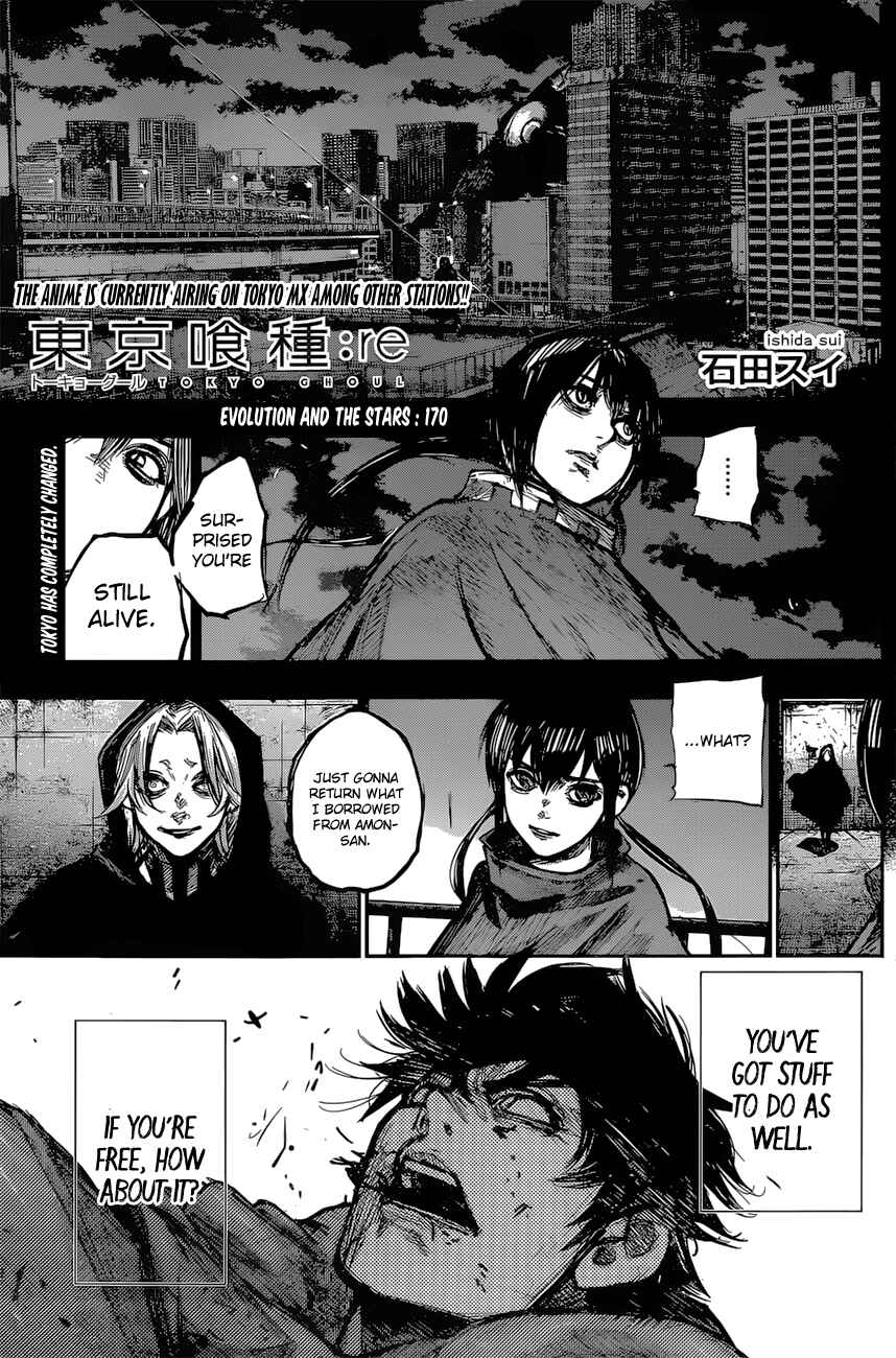 Tokyo Ghoul:re Chapter 170 - Page 1
