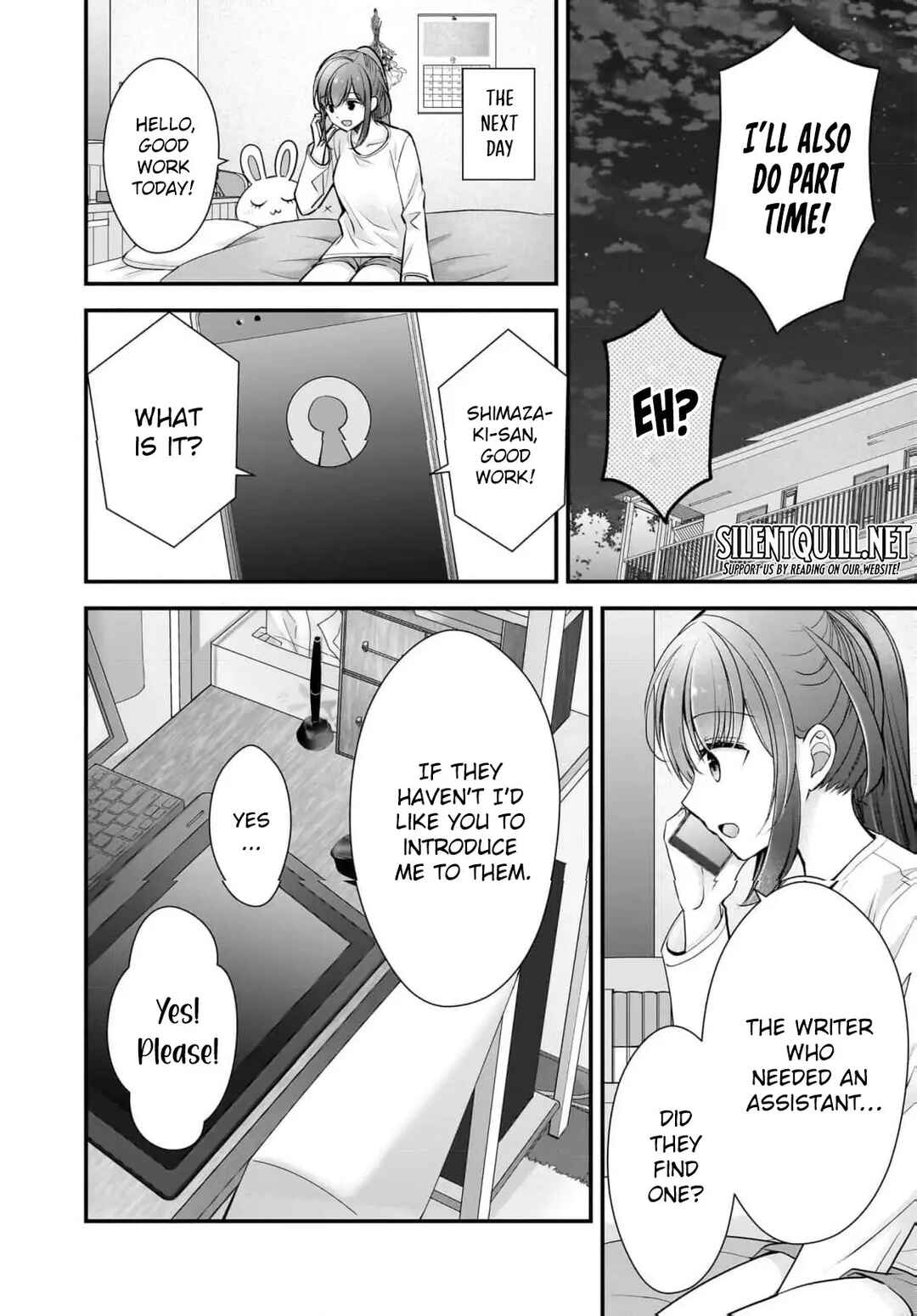 Shimazaki Nana @ Oshigoto Boshuuchuu Chapter 21 - Page 25