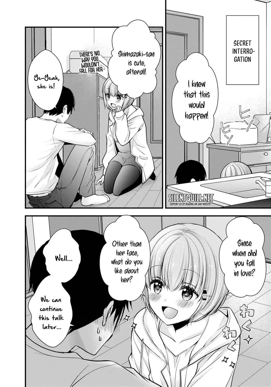 Shimazaki Nana @ Oshigoto Boshuuchuu Chapter 21 - Page 9