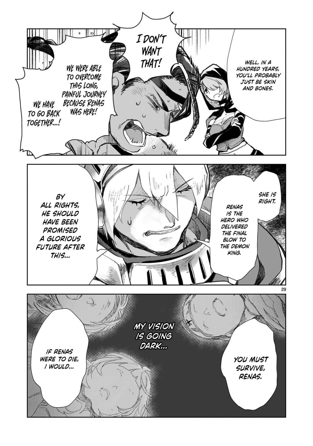 Elf Tsuma to Hajimeru Yuukyuu no Tabi: Densetsu no Yuusha, Aisuru Elf to Tomoni 100-nenmae ni Sukutta Sekai o Tabi Suru Chapter 1 - Page 24