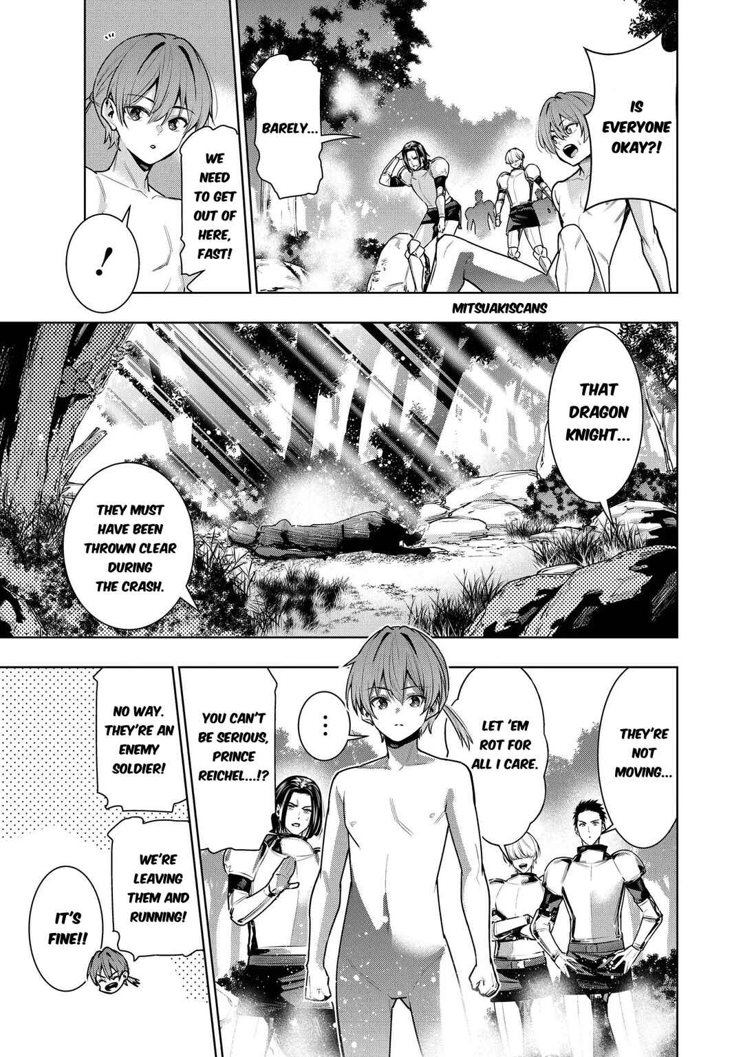 Suterare Ouji ga Saizensen de Tekikoku no Heishi wo Chiryou Shitara Jitsu wa Dainana Oujo datta Ken Chapter 1 - Page 26