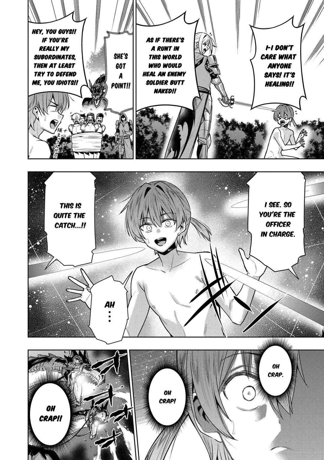 Suterare Ouji ga Saizensen de Tekikoku no Heishi wo Chiryou Shitara Jitsu wa Dainana Oujo datta Ken Chapter 1 - Page 37