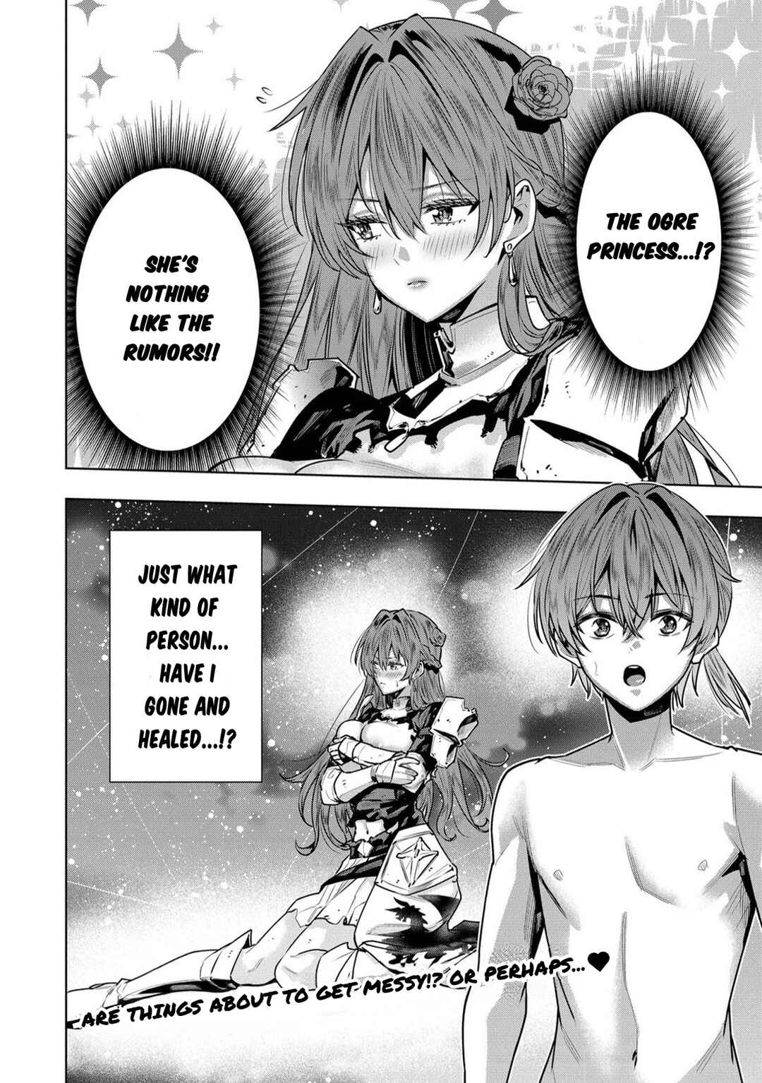 Suterare Ouji ga Saizensen de Tekikoku no Heishi wo Chiryou Shitara Jitsu wa Dainana Oujo datta Ken Chapter 1 - Page 44