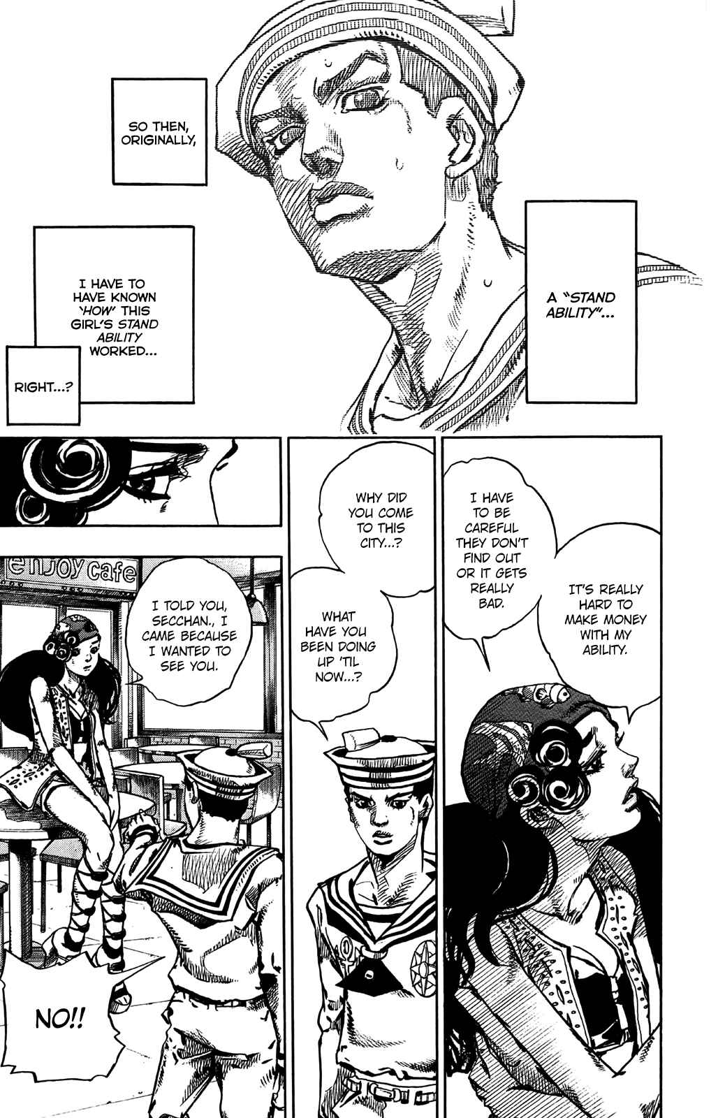 JoJo no Kimyou na Bouken: Part 8 - JoJolion Chapter 44 - Page 15