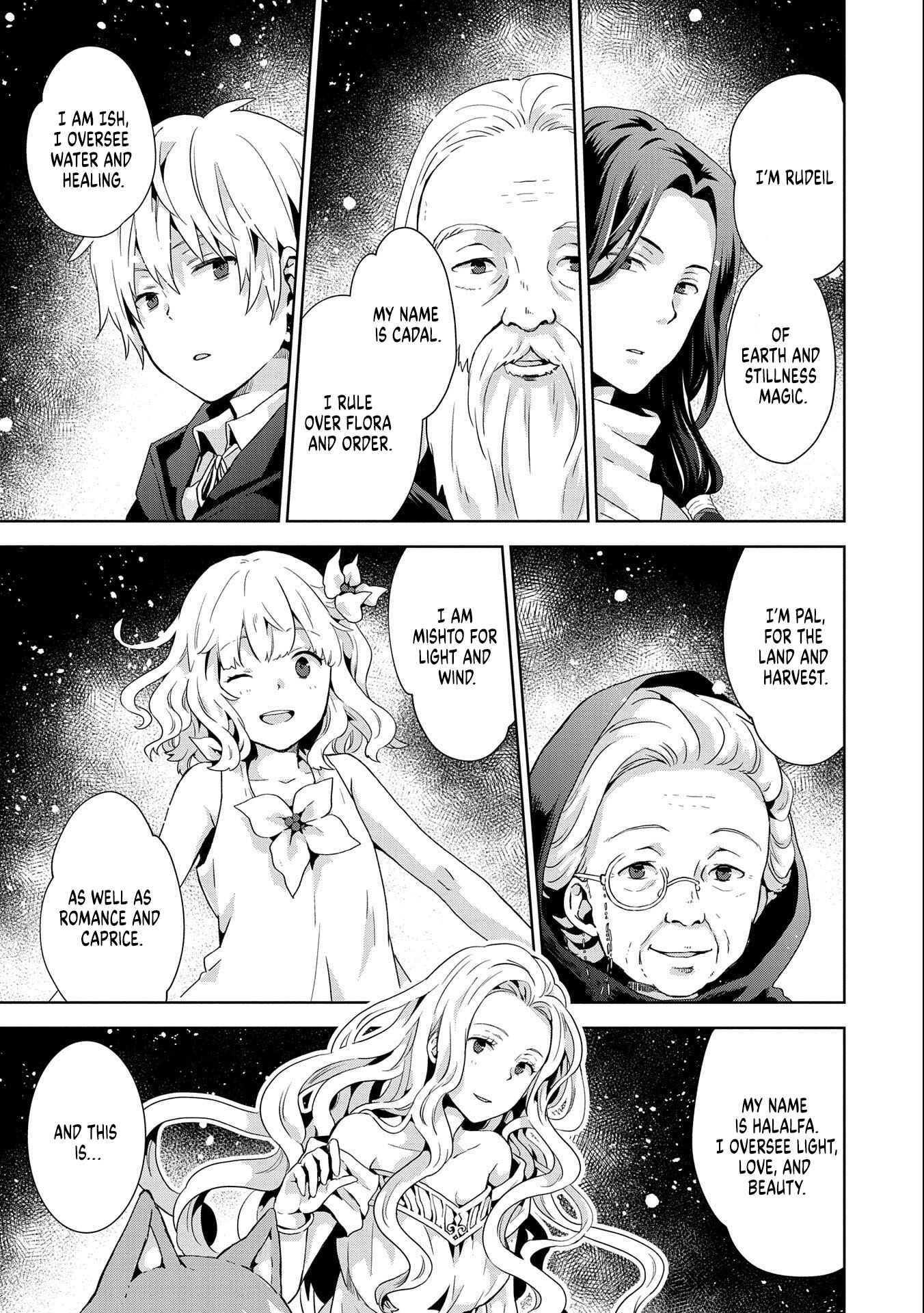 Isekai ni Ten'i Shitara Yama no Naka datta. Handou de Tsuyosa yori mo Kaitekisa wo Erabimashita Chapter 2 - Page 13