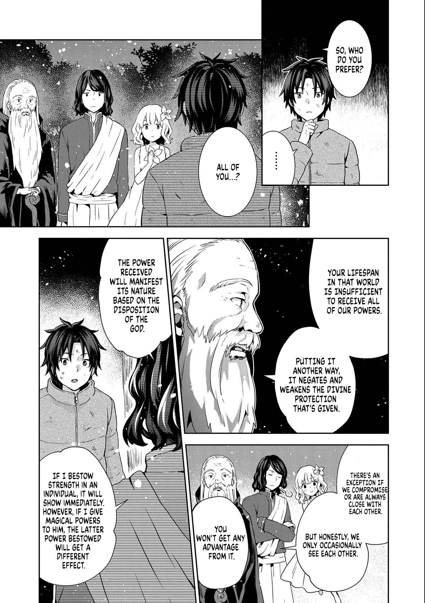 Isekai ni Ten'i Shitara Yama no Naka datta. Handou de Tsuyosa yori mo Kaitekisa wo Erabimashita Chapter 2 - Page 15