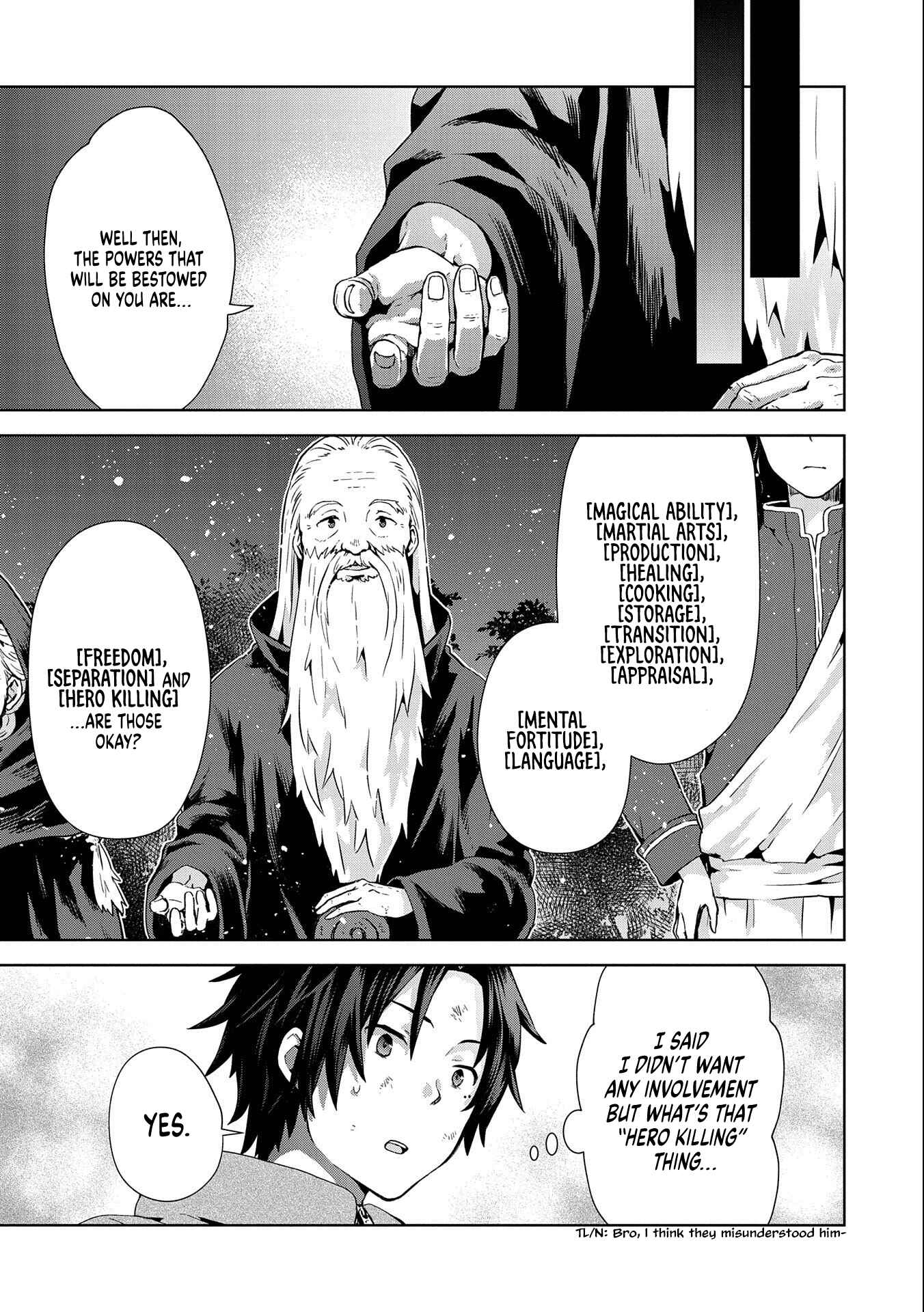Isekai ni Ten'i Shitara Yama no Naka datta. Handou de Tsuyosa yori mo Kaitekisa wo Erabimashita Chapter 2 - Page 19