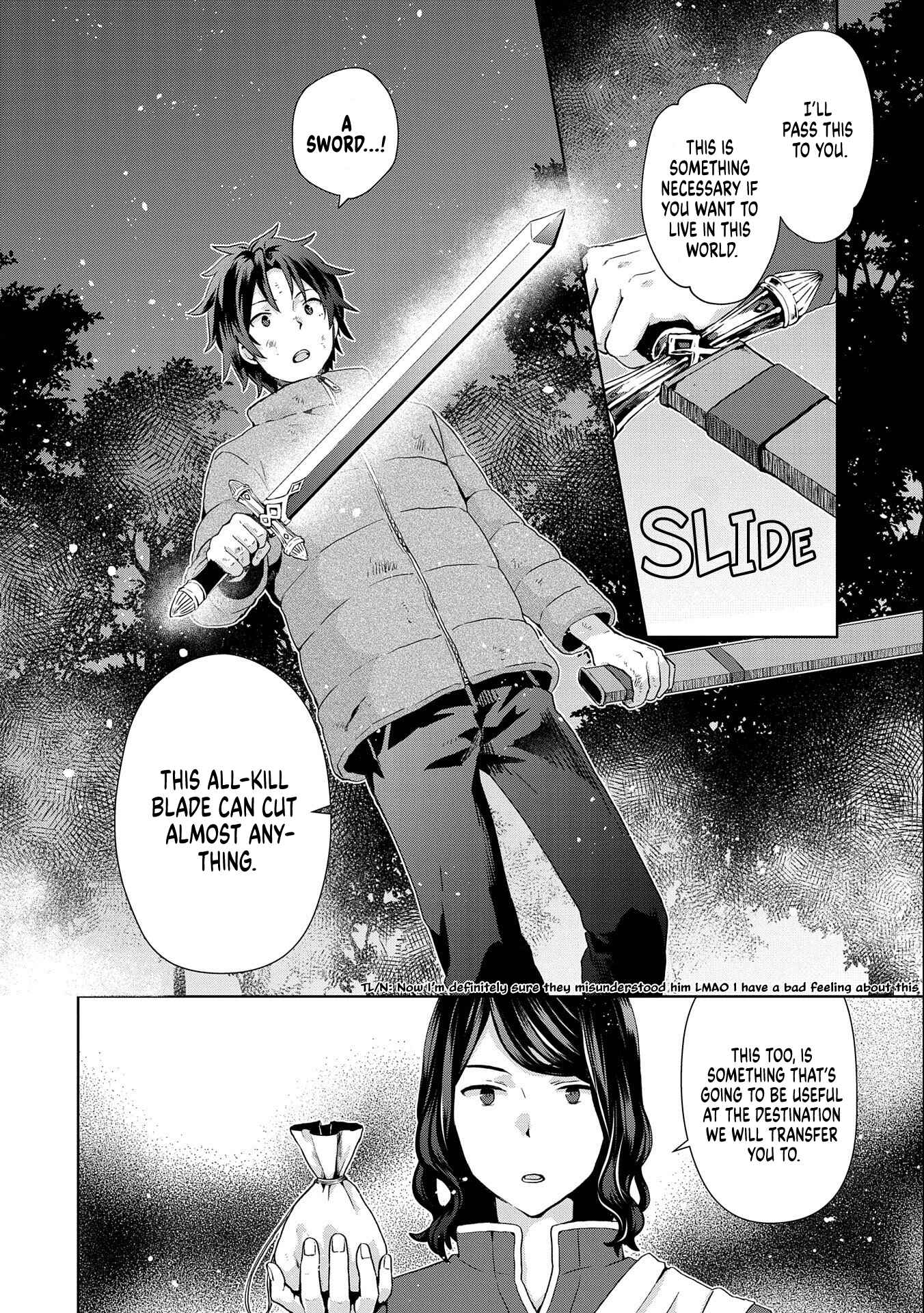Isekai ni Ten'i Shitara Yama no Naka datta. Handou de Tsuyosa yori mo Kaitekisa wo Erabimashita Chapter 2 - Page 20